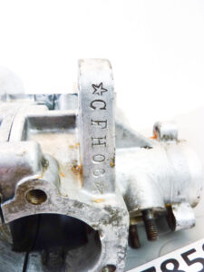 Basamento carter motore Guzzi Cardellino Guzzino carter CFH06 basamenti 404 - immagine 3