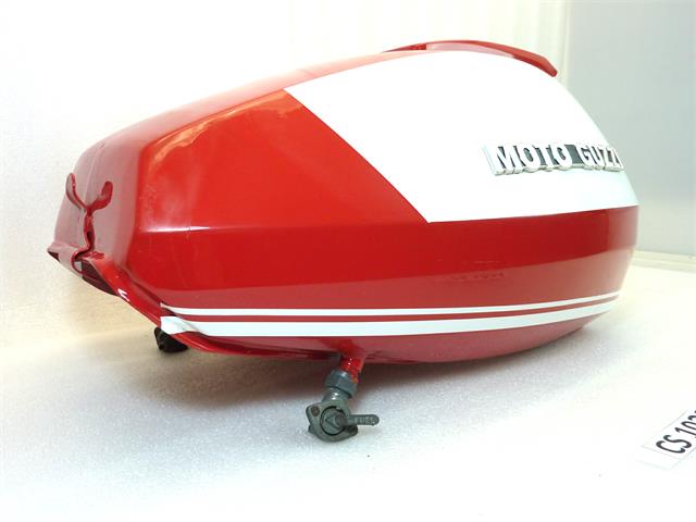 Serbatoio benzina Guzzi V35 V50 V65 II carburante senza chiave chiusura sportellino - immagine 5