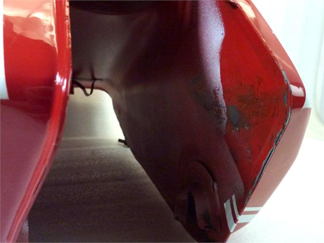 Serbatoio benzina Guzzi V35 V50 V65 II carburante senza chiave chiusura sportellino - immagine 11
