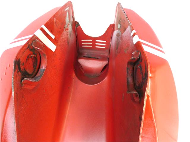 Serbatoio benzina Guzzi V35 V50 V65 II carburante senza chiave chiusura sportellino - immagine 15