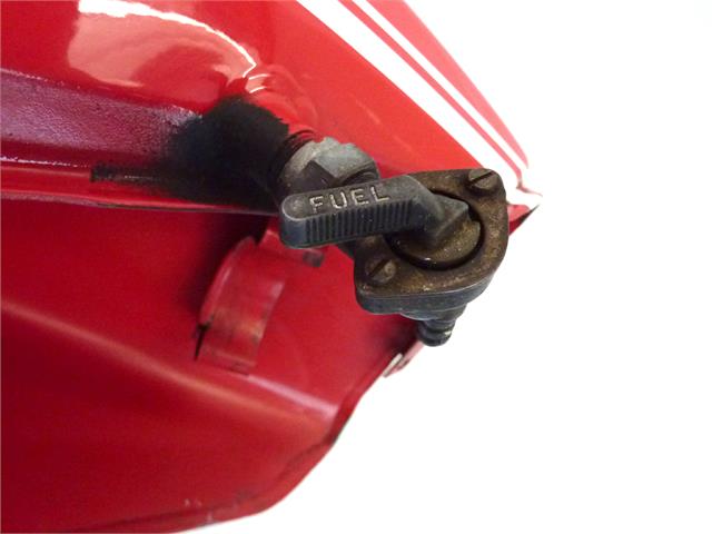 Serbatoio benzina Guzzi V35 V50 V65 II carburante senza chiave chiusura sportellino - immagine 19