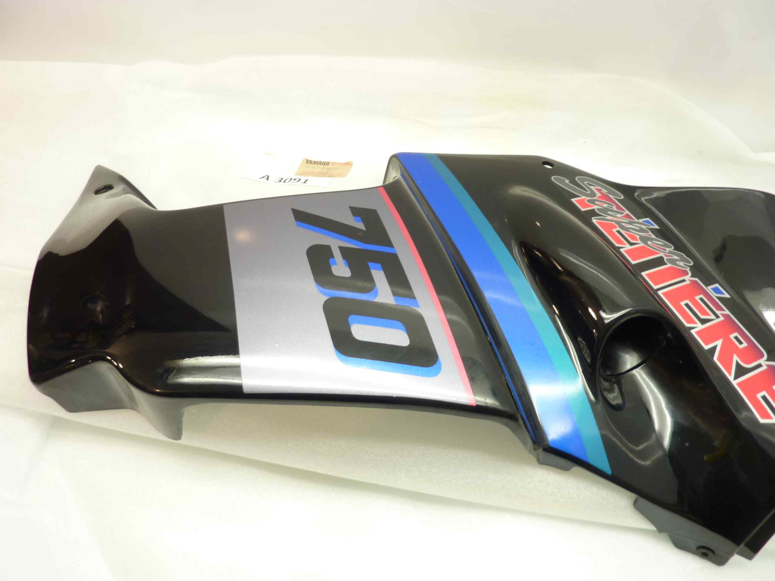 Yamaha Super Tenere XTZ 750 3LD CARENA NUOVA destra nera - immagine 3