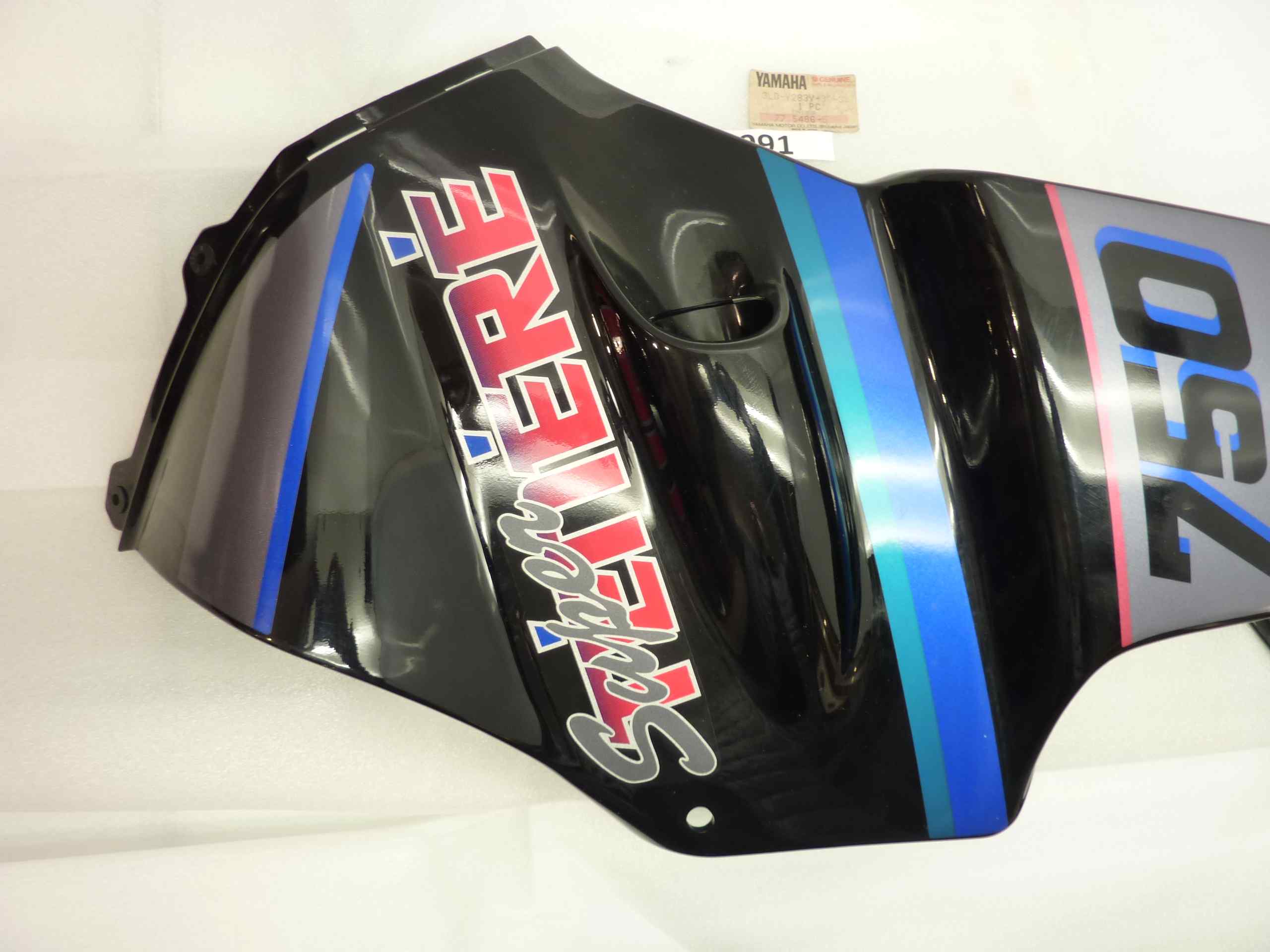 Yamaha Super Tenere XTZ 750 3LD CARENA NUOVA destra nera - immagine 10