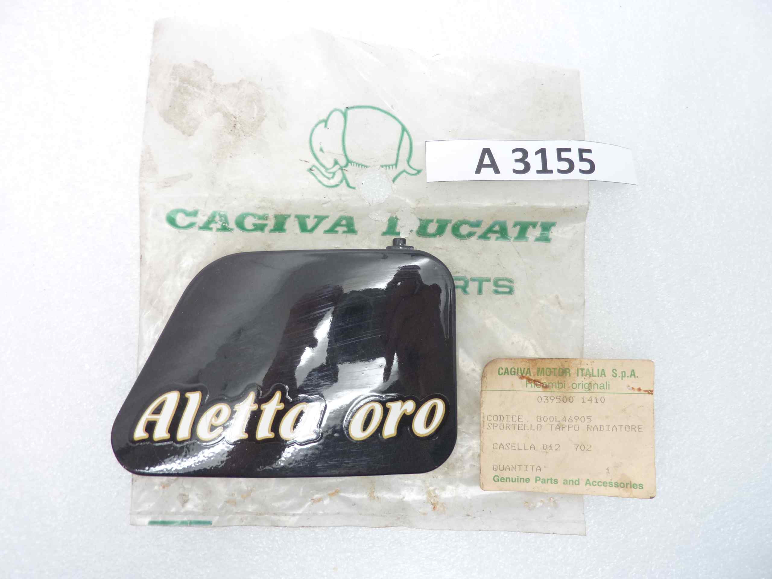 Cagiva Ala oro sportellino laterale destro nuovo - immagine 2