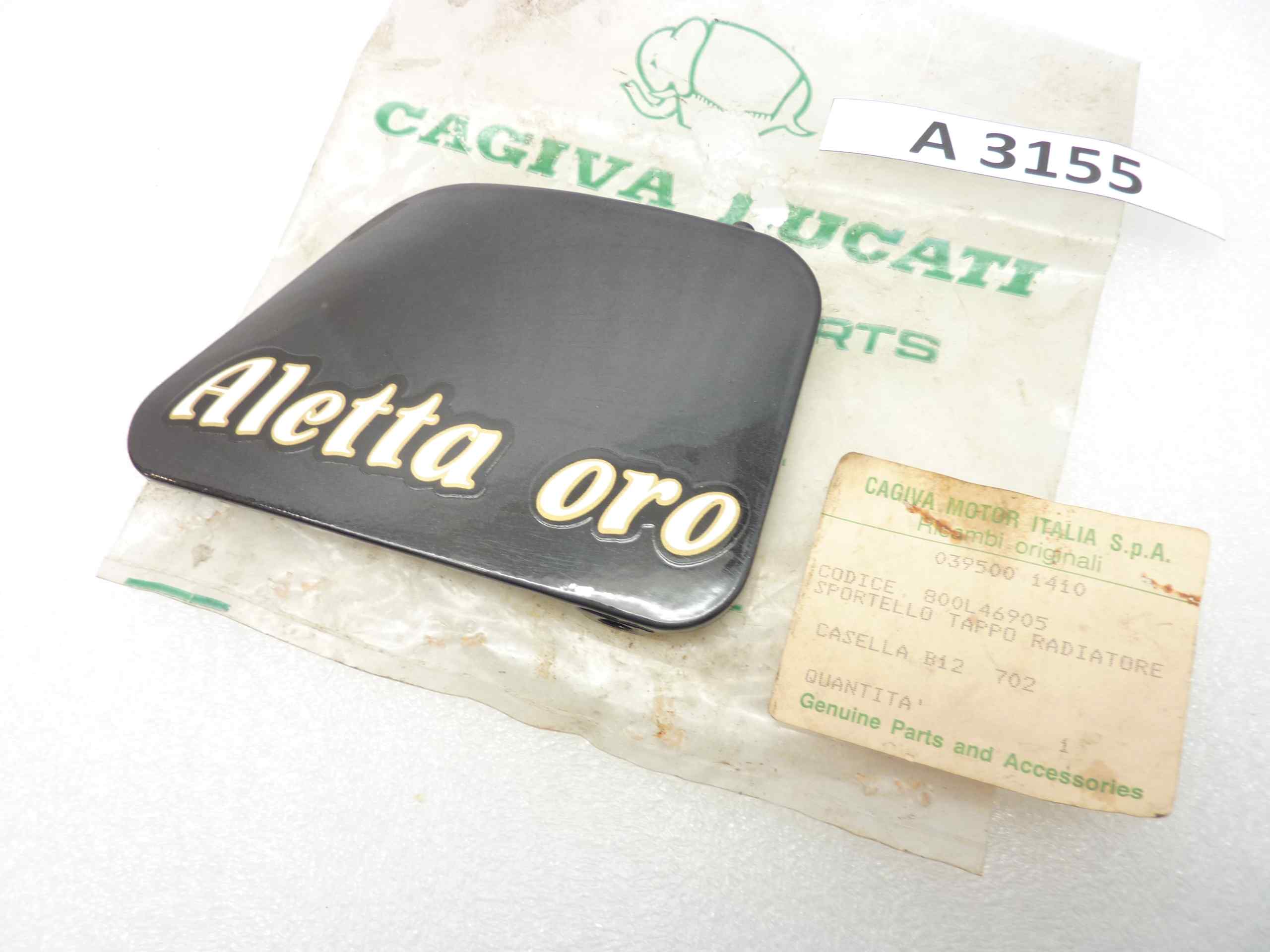 Cagiva Ala oro sportellino laterale destro nuovo - immagine 3
