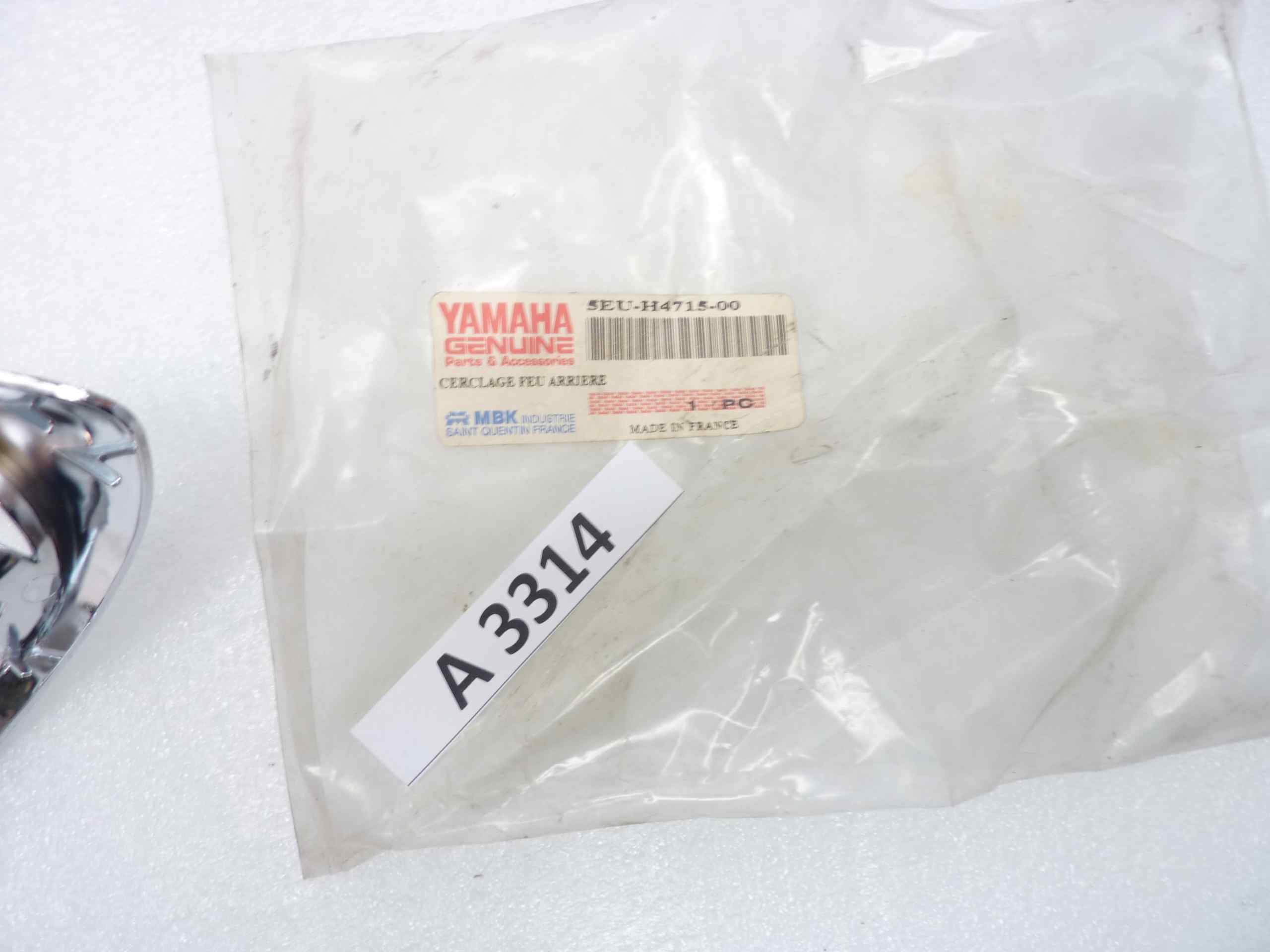 Yamaha YH 50 cornice cromata faro fanalino posteriore 5EUH471500 NUOVO - immagine 4