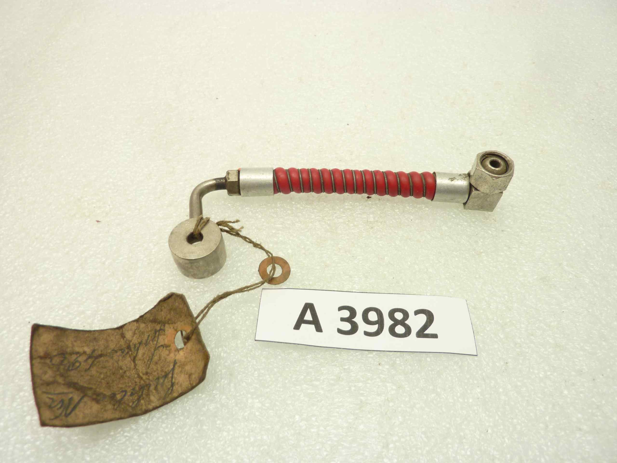 Tubo benzina rosso moto epoca vari modelli vedi misure in foto Guzzi Gilera Benelli Motobi MV - immagine 2