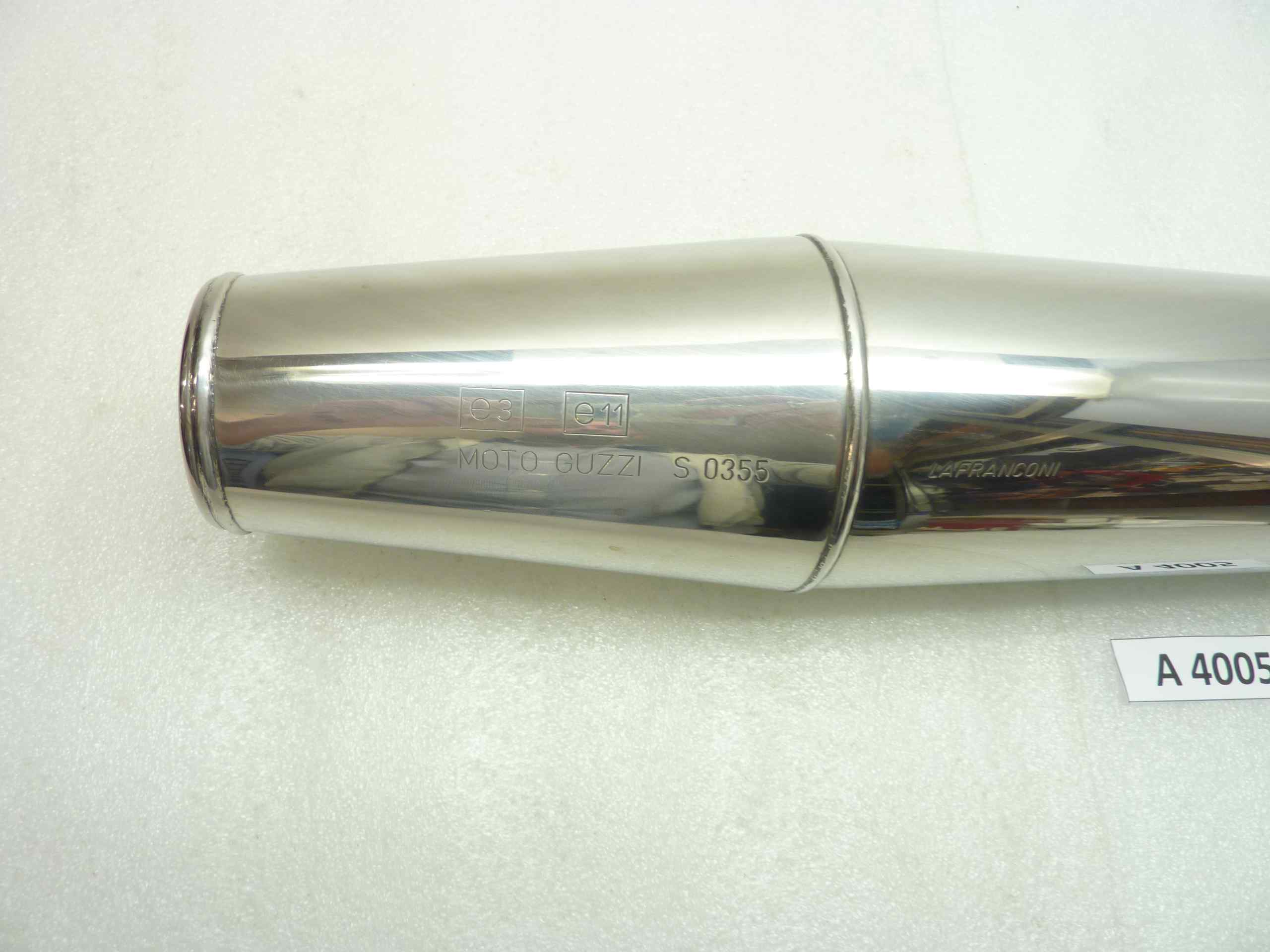 Guzzi 850 1000 SP terminale marmitta destra Lafranconi S 0355 nuovo FONDO DI MAGAZZINO - immagine 2