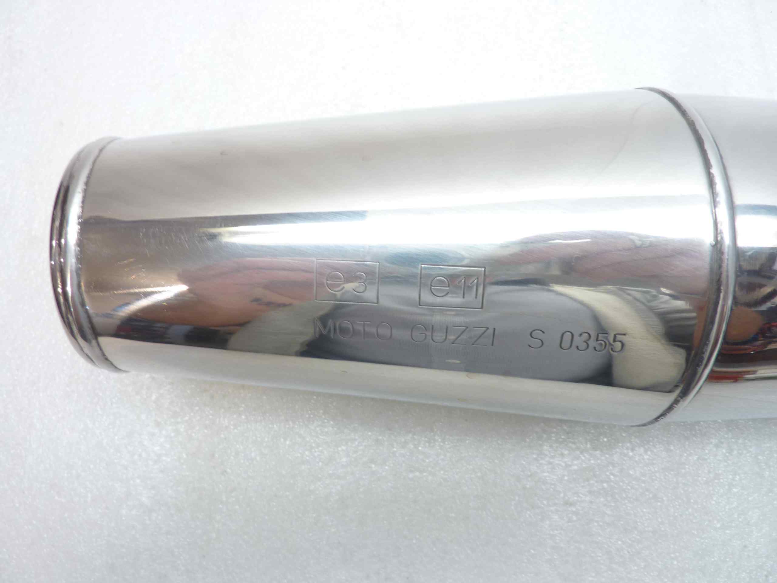 Guzzi 850 1000 SP terminale marmitta destra Lafranconi S 0355 nuovo FONDO DI MAGAZZINO - immagine 3