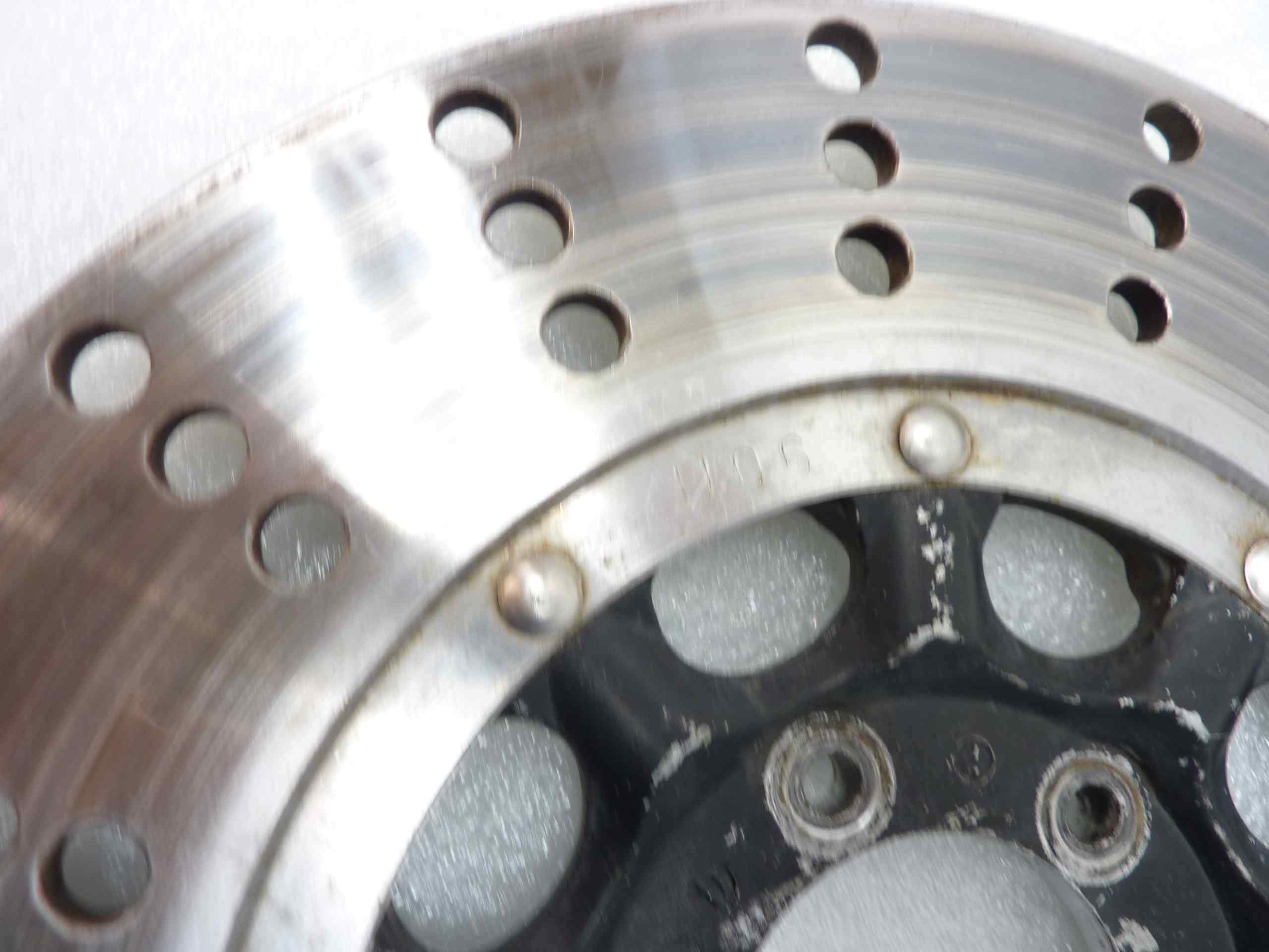 Honda Four disco freno diam esterno mm 298 - diam foro mm 59,6 - interasse fori mm 81 - spessore mm 7 U06 - immagine 3