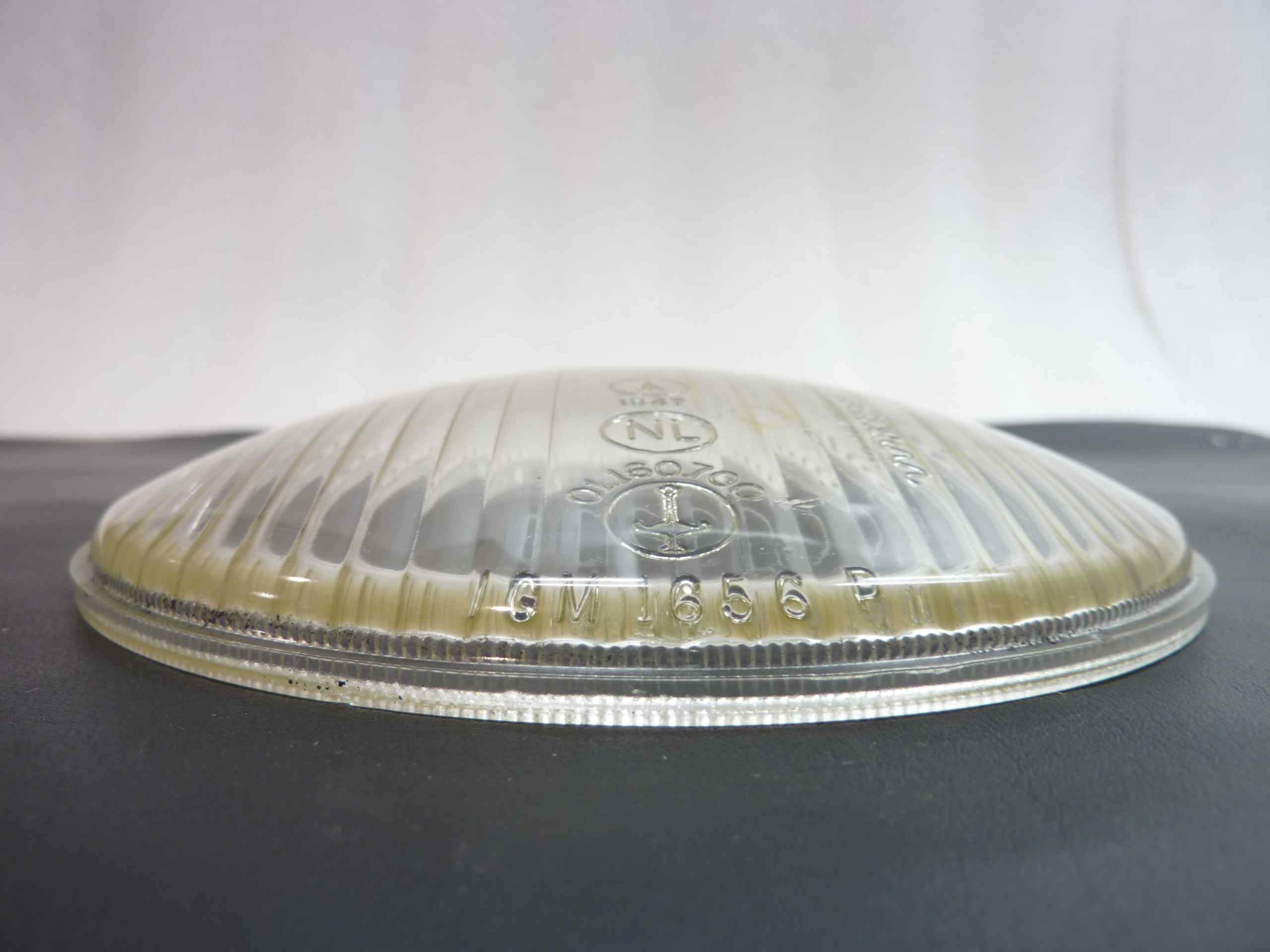 Vetro faro Siem 1767 IGMC 1194 21/1/55 diam 114,5 - diam max 118 mm auto moto epoca - immagine 3
