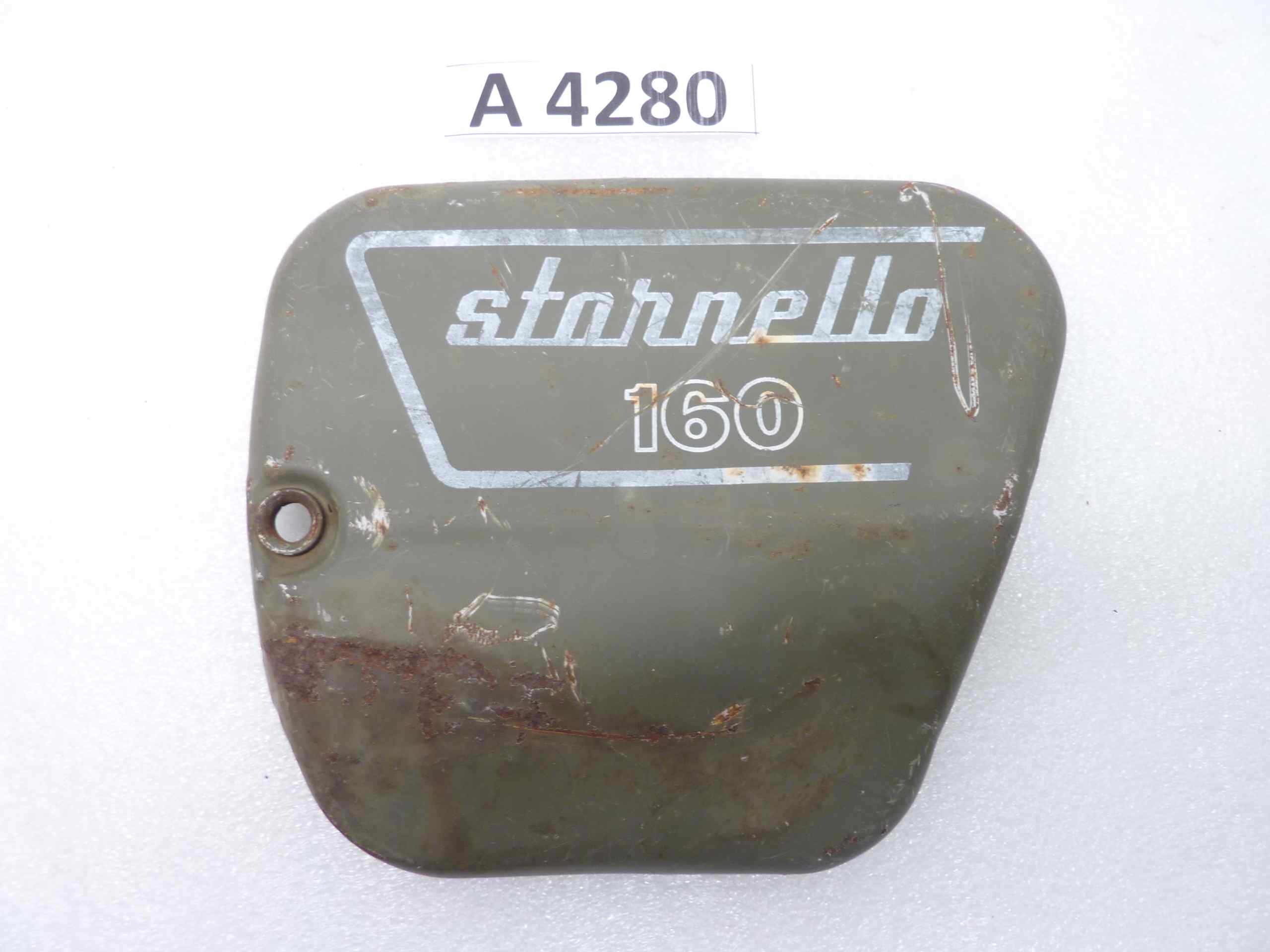 Guzzi Stornello coperchio bauletto fiancatina porta oggetti filtro aria