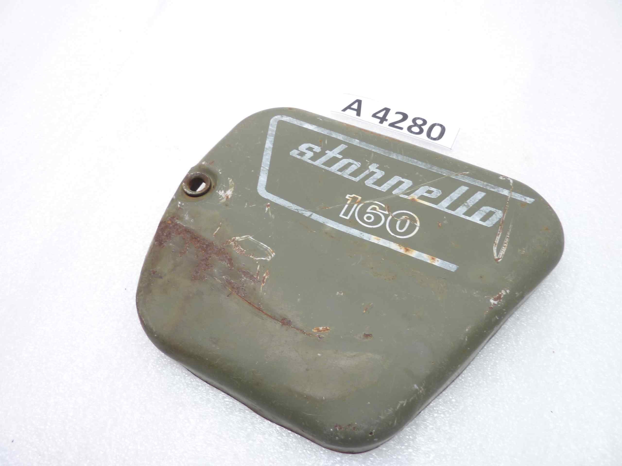 Guzzi Stornello coperchio bauletto fiancatina porta oggetti filtro aria - immagine 2