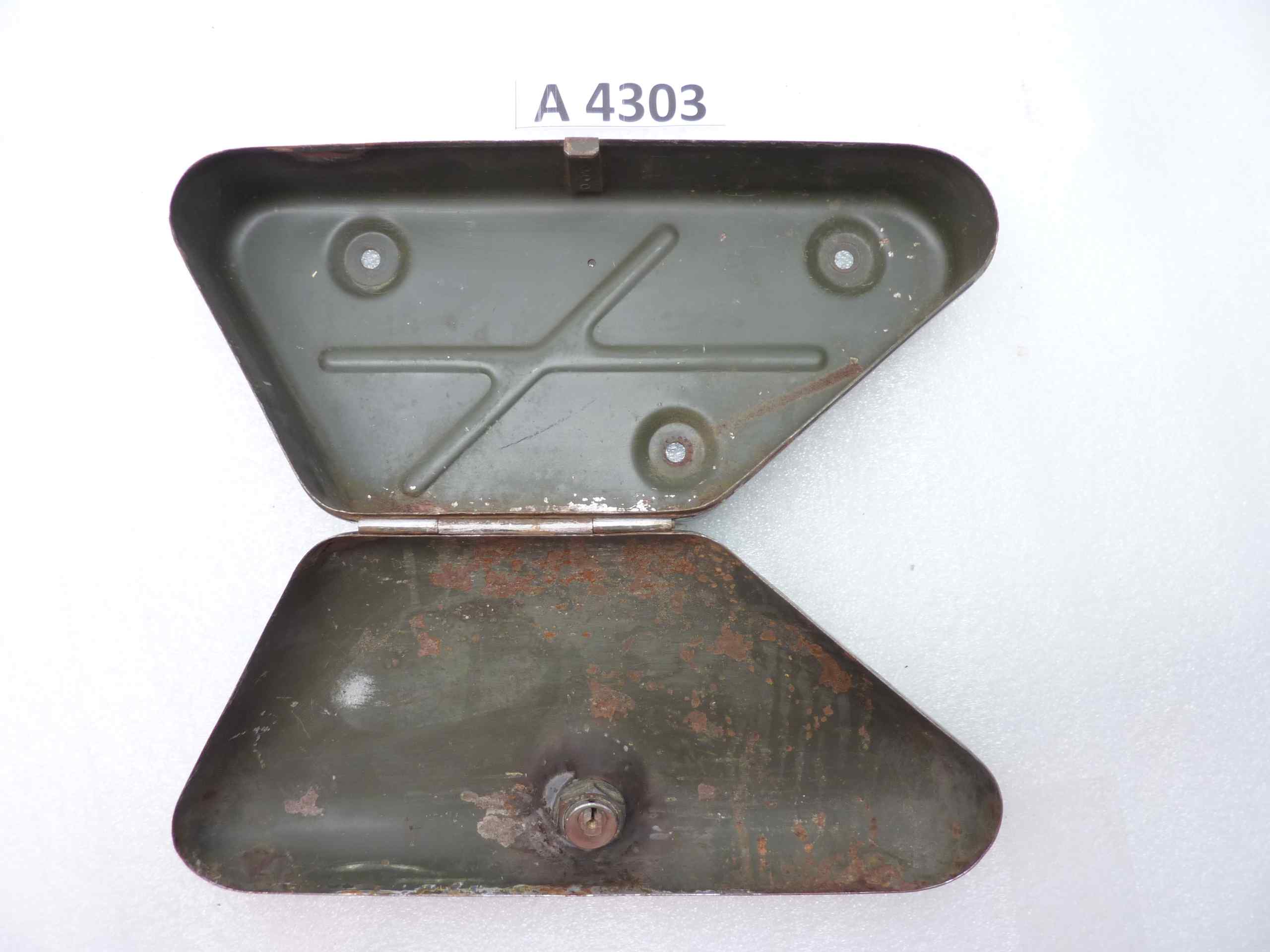Guzzi Nuovo Falcone bauletto porta attrezzi utensili cassetta - immagine 4