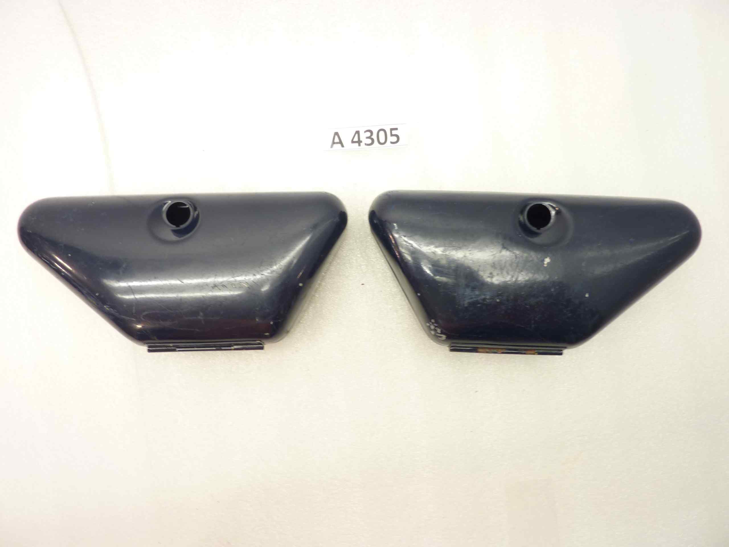 Guzzi Nuovo Falcone bauletti porta attrezzi blu carabinieri utensili cassette coppia