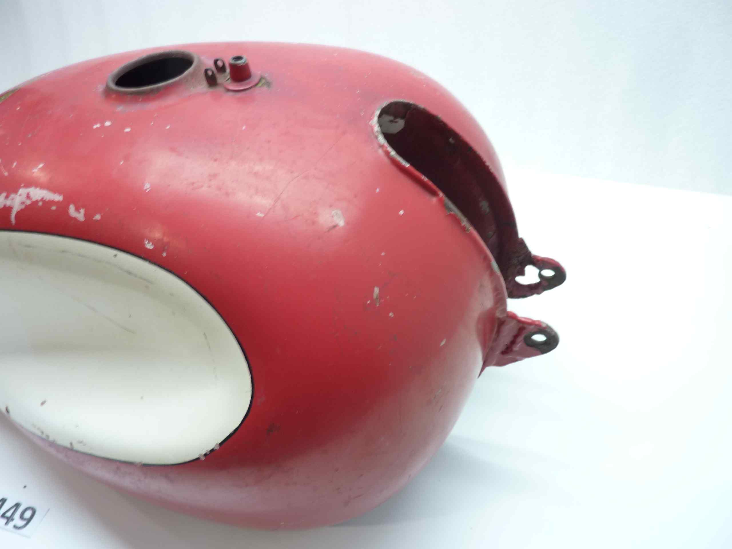 Moto Guzzi serbatoio benzina carburante moto epoca dim in descrizione - immagine 7