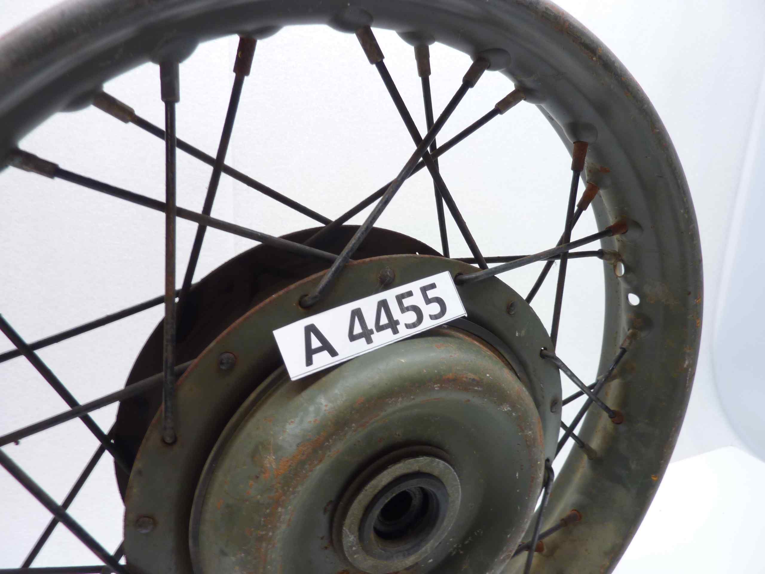 Moto Bianchi MT 61 cerchio ruota anteriore - immagine 2