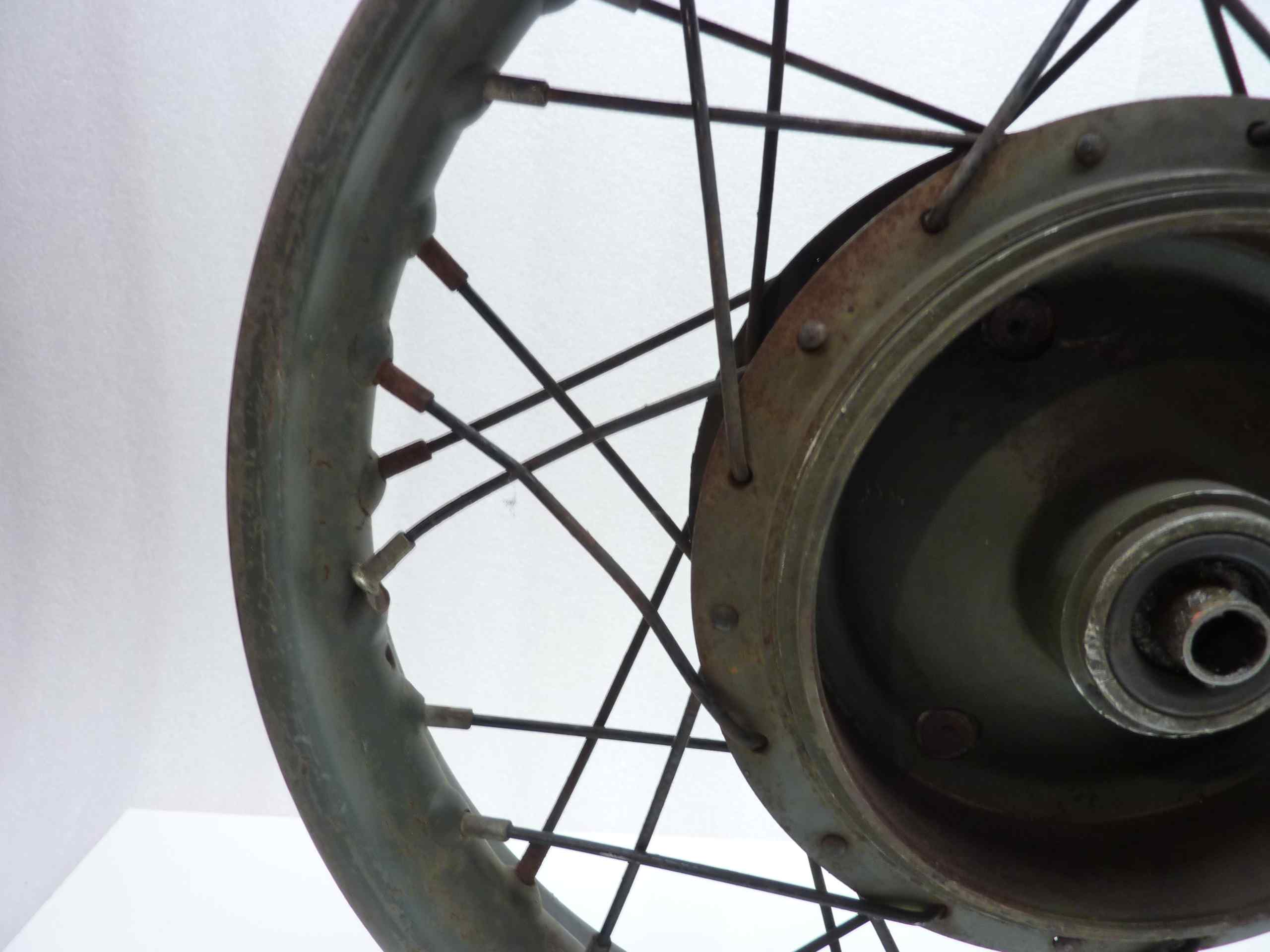 Moto Bianchi MT 61 cerchio ruota anteriore - immagine 7