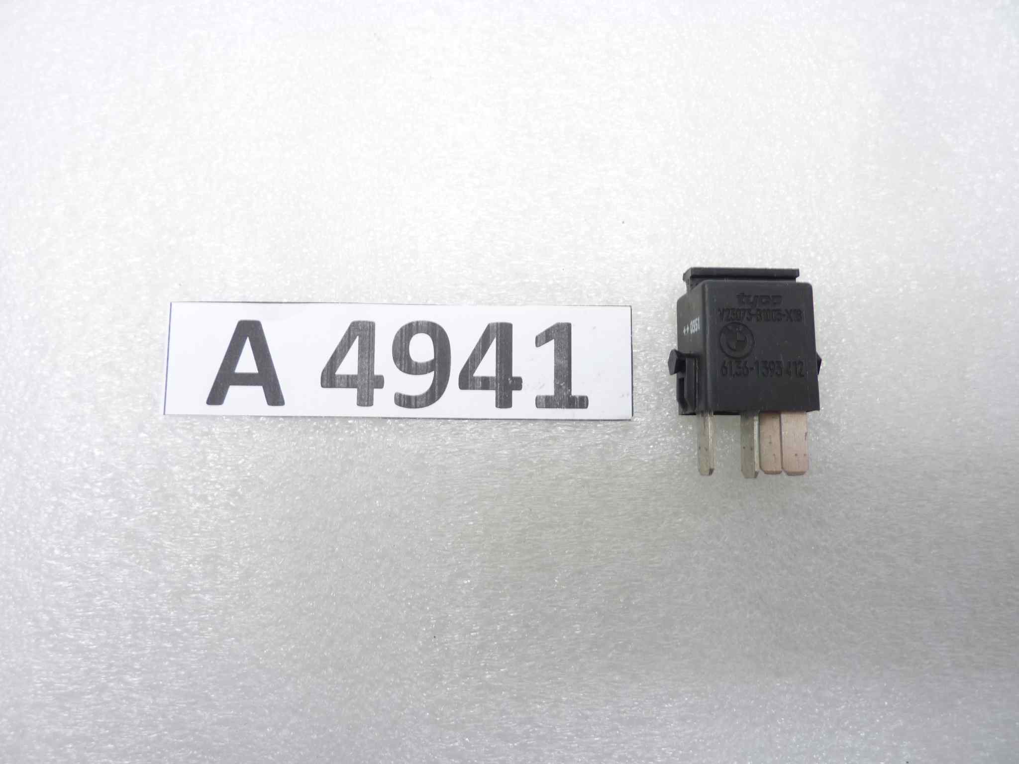 BMW F650 CS SCARVER Relè tyco 61361393412