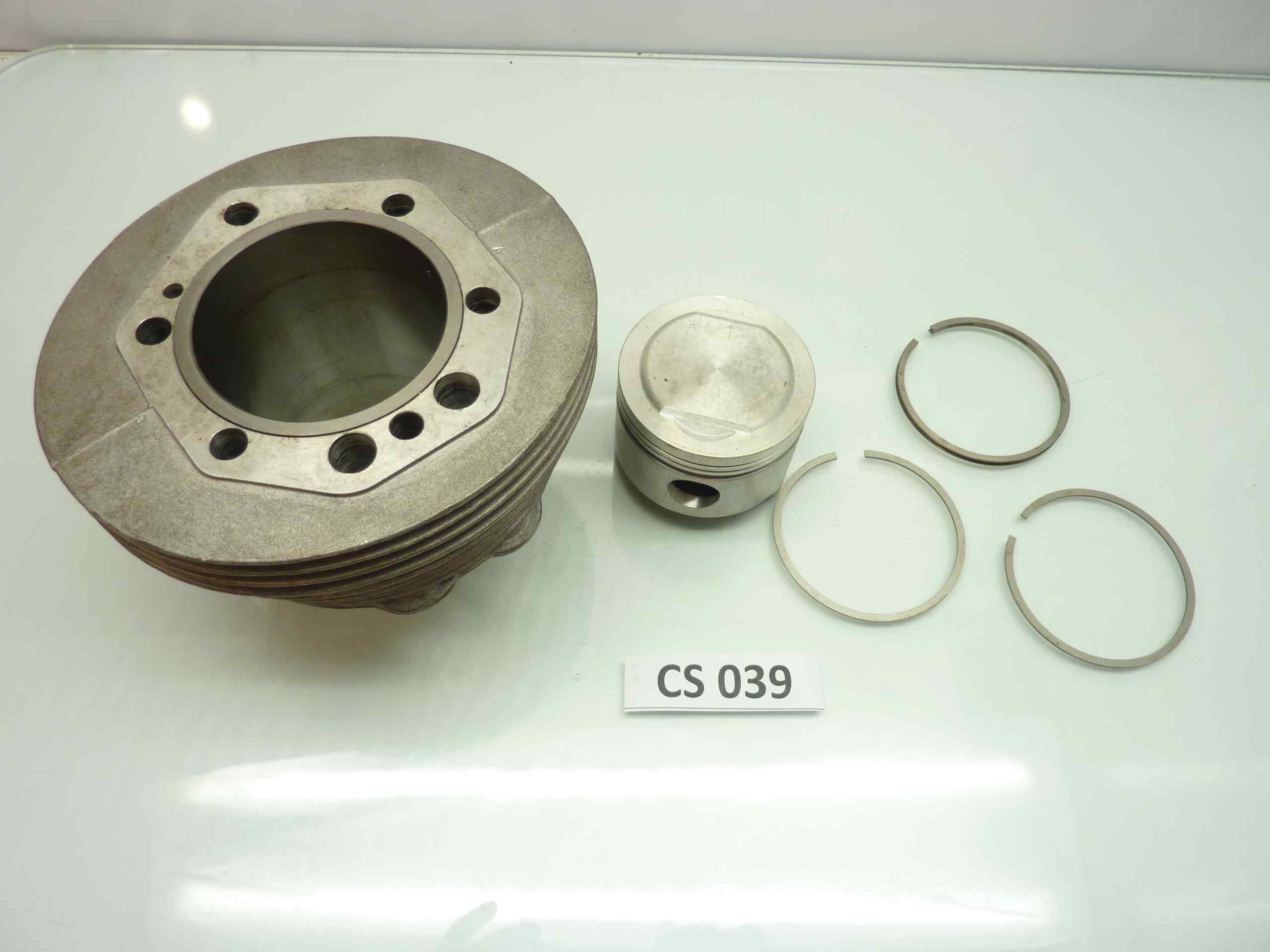 Guzzi 1000 cilindro pistone originale ghisa nuovi DIAM CILINDRO MM 86,5