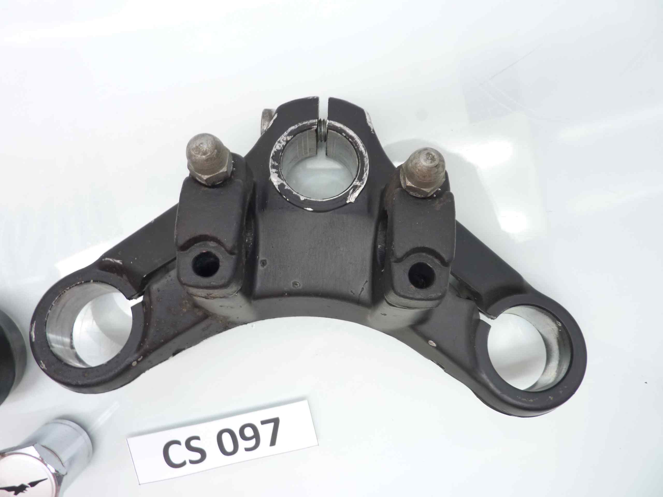 Guzzi V35 III serie piastre forcella sterzo diam steli mm 35 - immagine 4