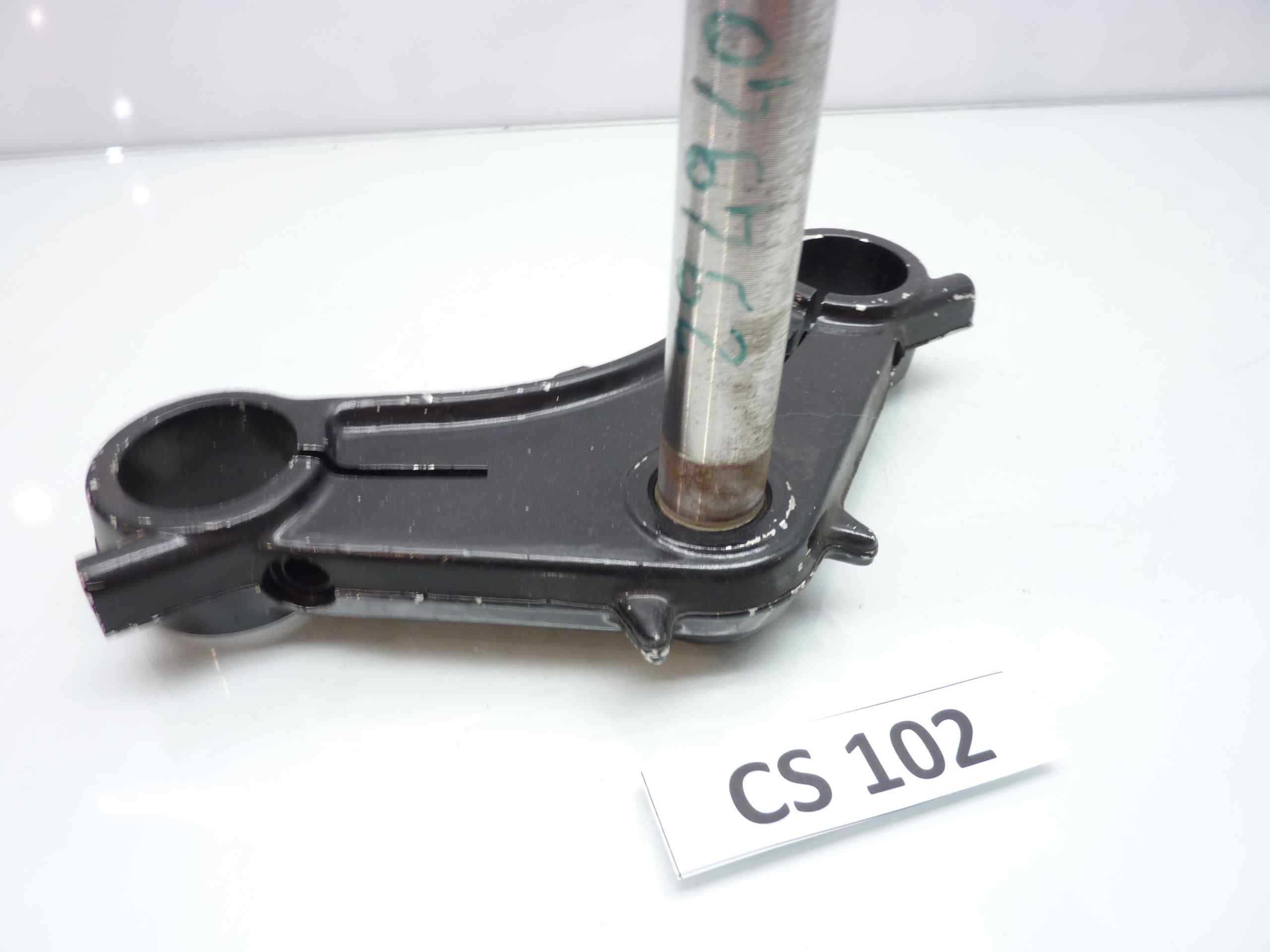 Guzzi California piastra forcella sterzo cod 29494050 diam steli mm 40 - immagine 3