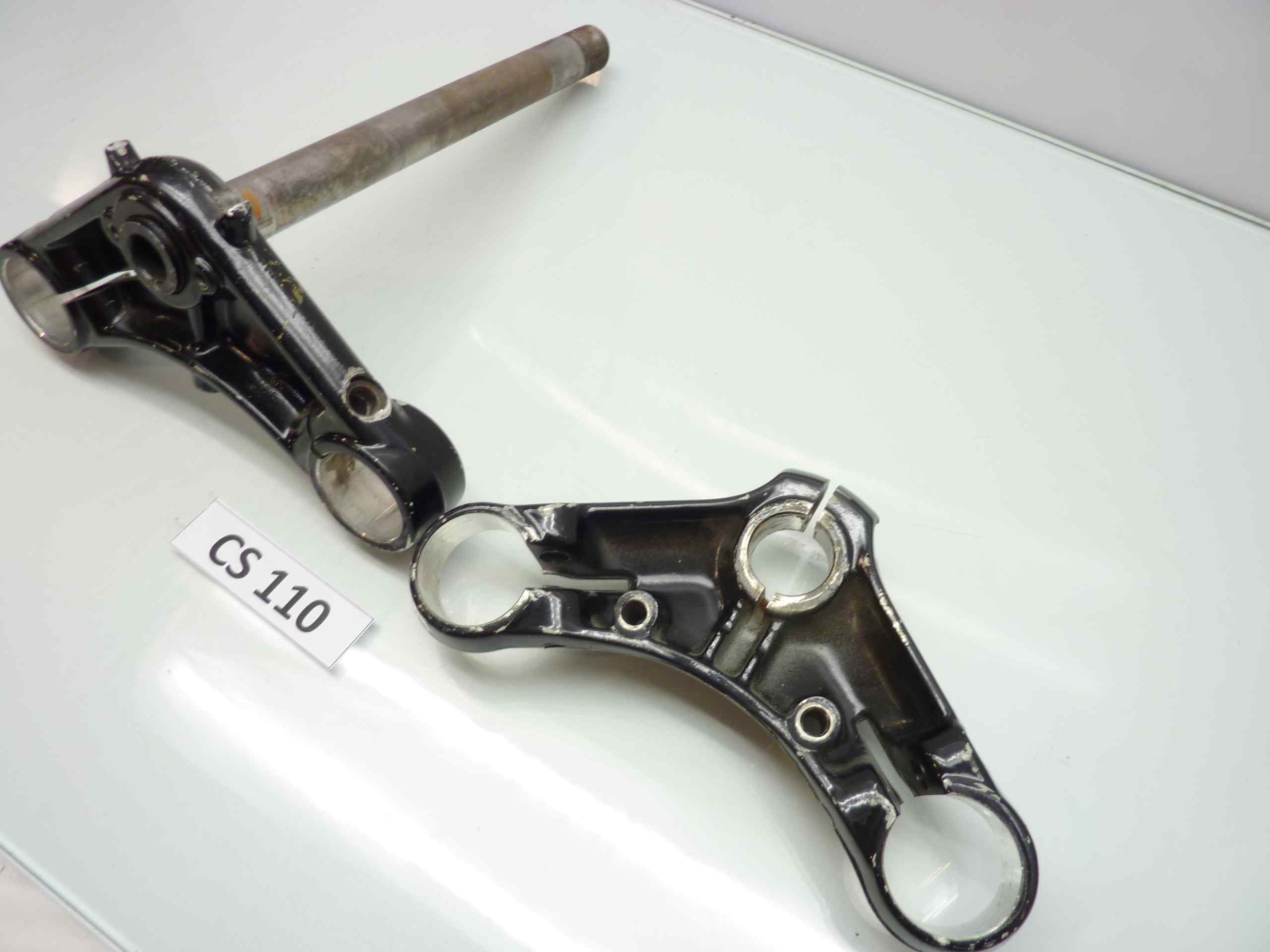 Guzzi Lario Imola II piastre forcella sterzo diam steli mm 40 - immagine 8