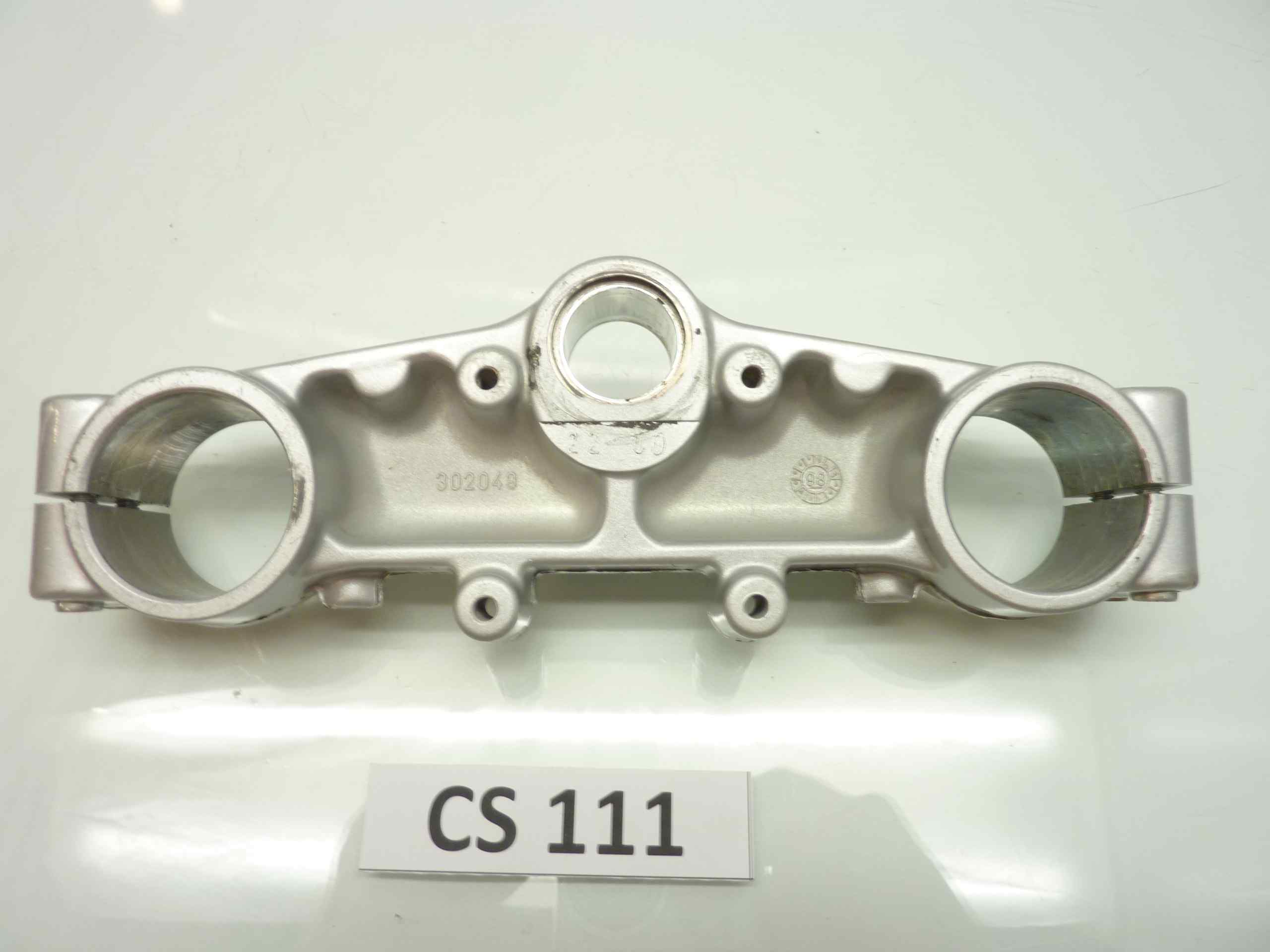 Guzzi Quota 91-02 piastra forcella sterzo cod 302049 diam steli mm 45 - immagine 6