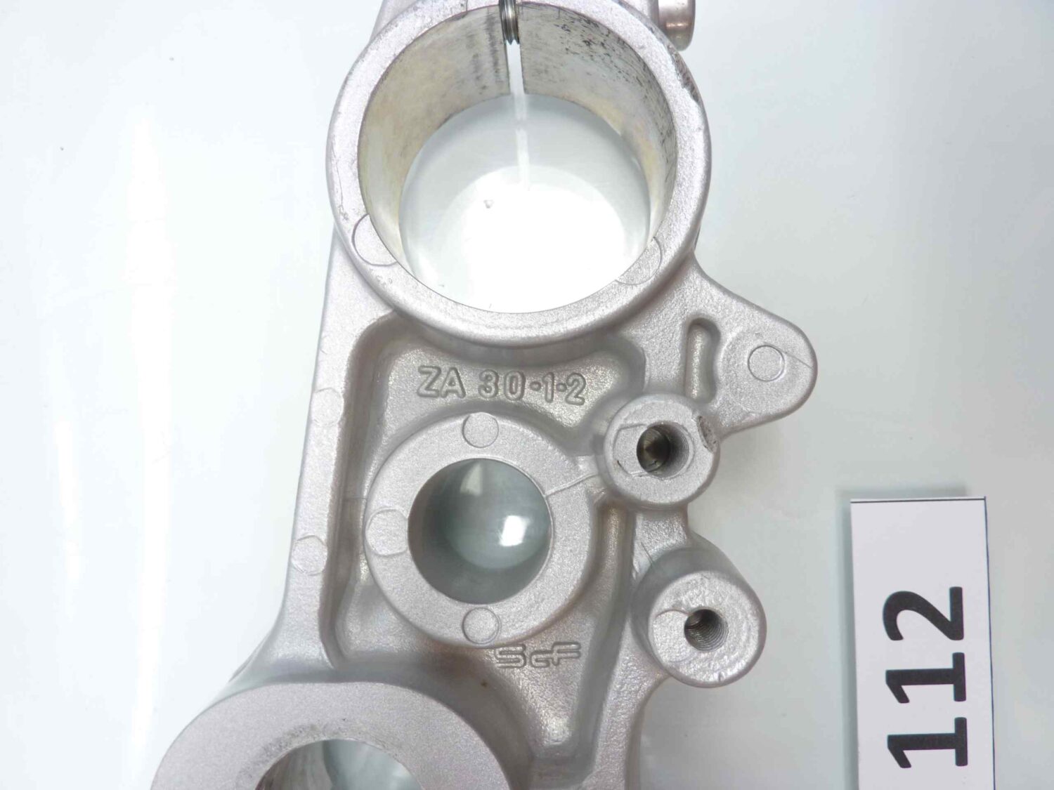 Guzzi Quota piastra forcella sterzo cod 301117 diam steli mm 45 - immagine 6