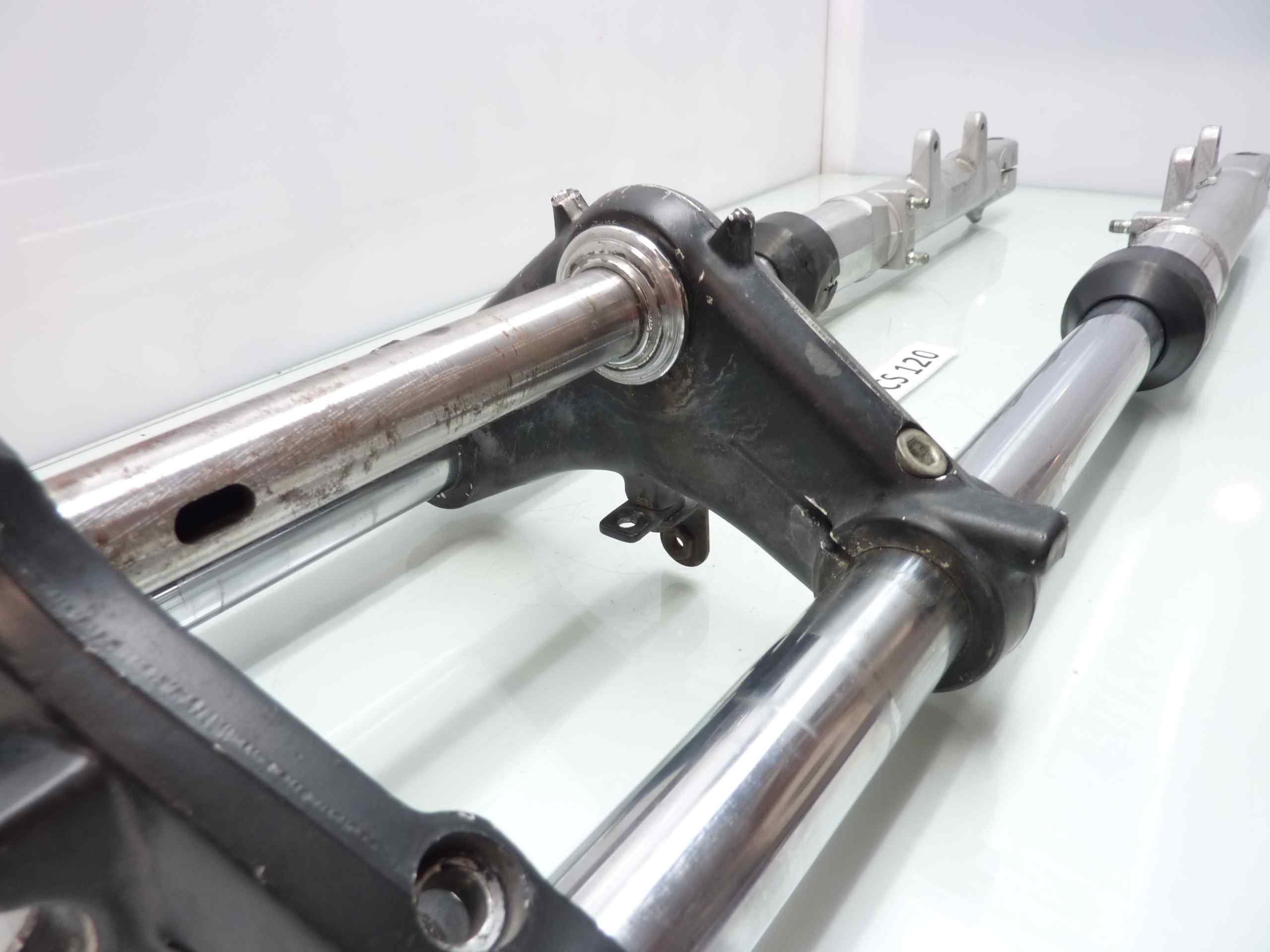 Guzzi V65 forcella sterzo diam steli mm 34,7 - immagine 3