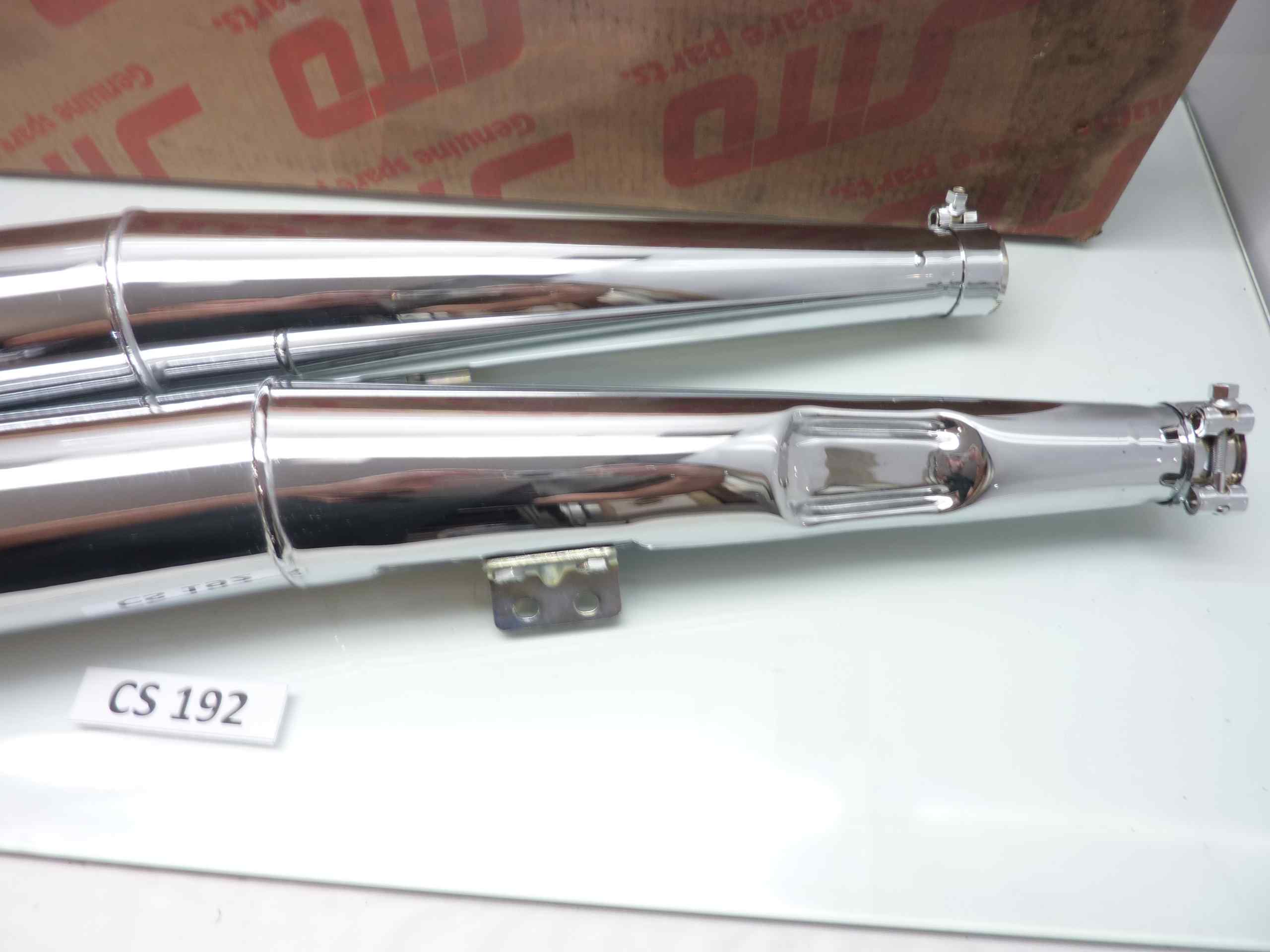 BMW R 100 marmitte terminali SITO 1215 nuovi fondi di magazzino diam imbocco 40 mm TPSI 1804 - immagine 6