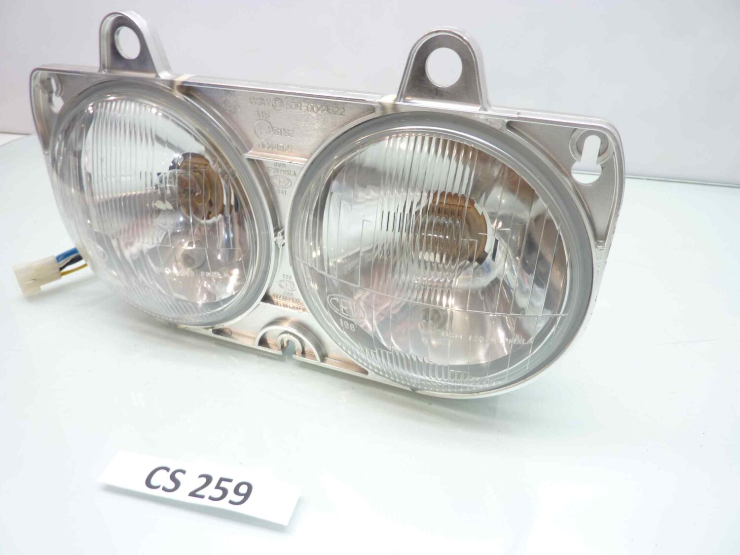 APRILIA AF1 125 SINTESI FARO ANTERIORE AP8112437 CEV 198 nuovo - immagine 5