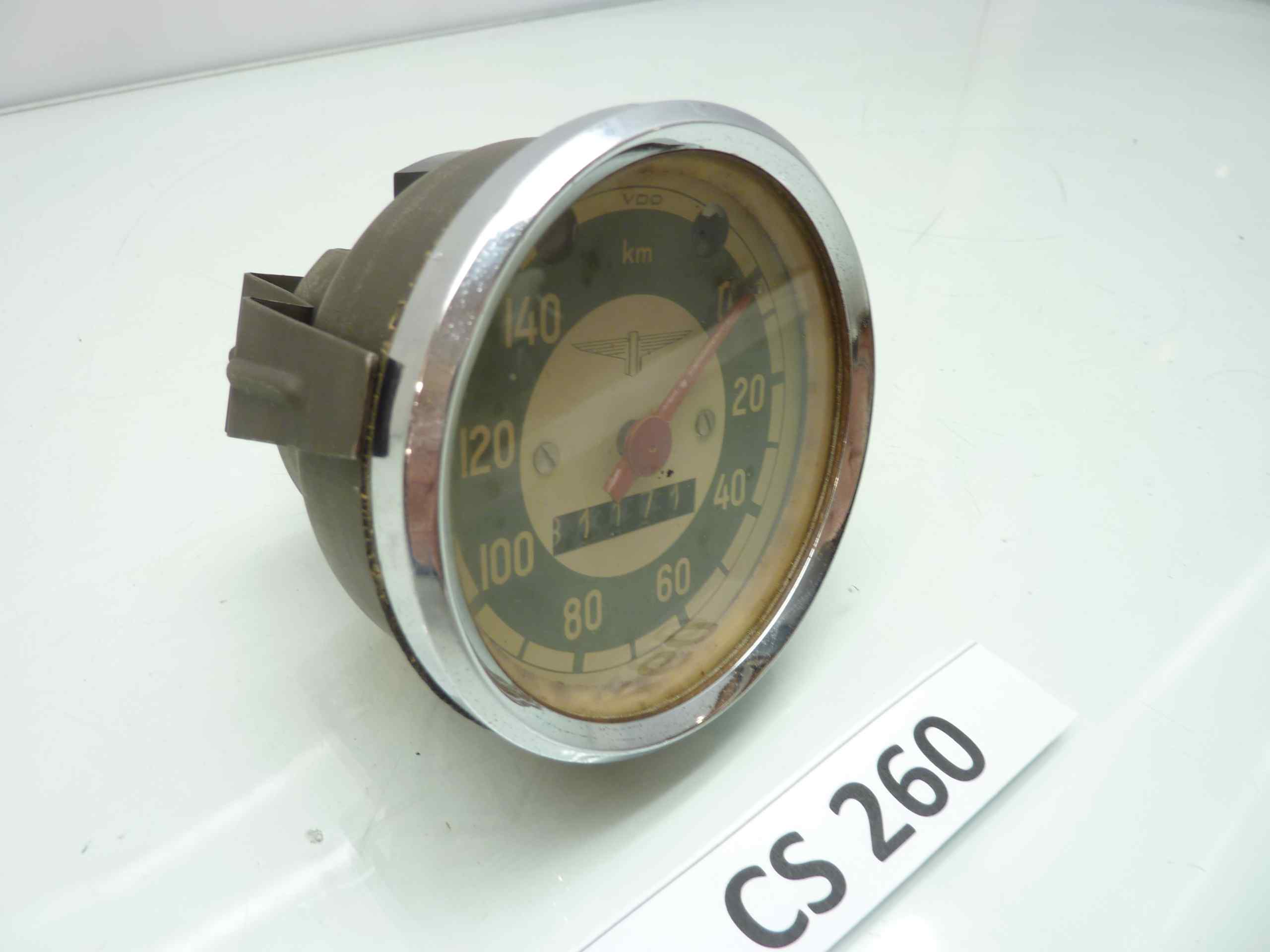 ADLER MB 200 250 1955 strumentazione contachilometri Kilometerz√§hler - immagine 2