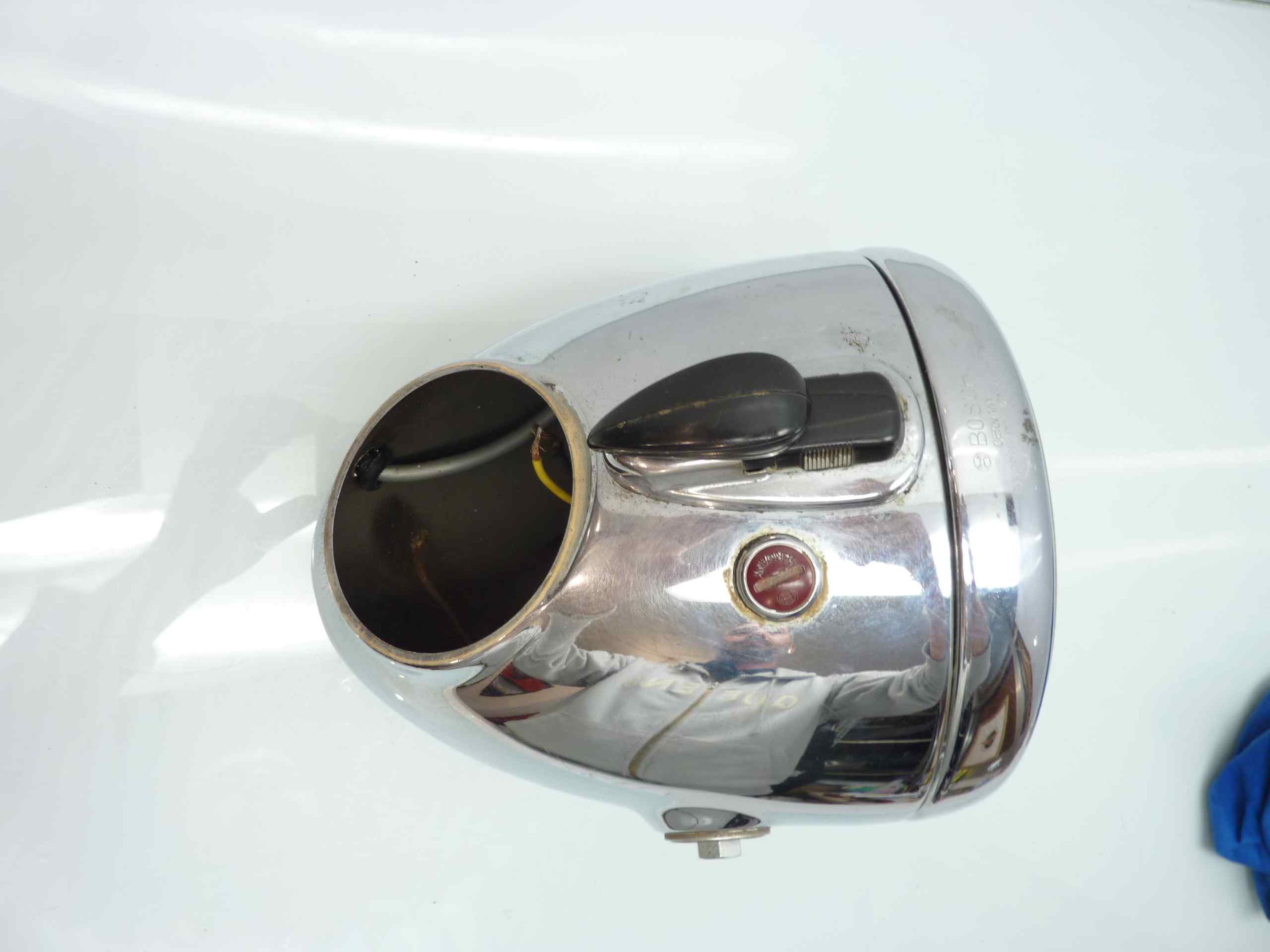 ADLER MB 200 250 Zundapp Maico NSU faro headlight Bosch Scheinwerfer - immagine 3