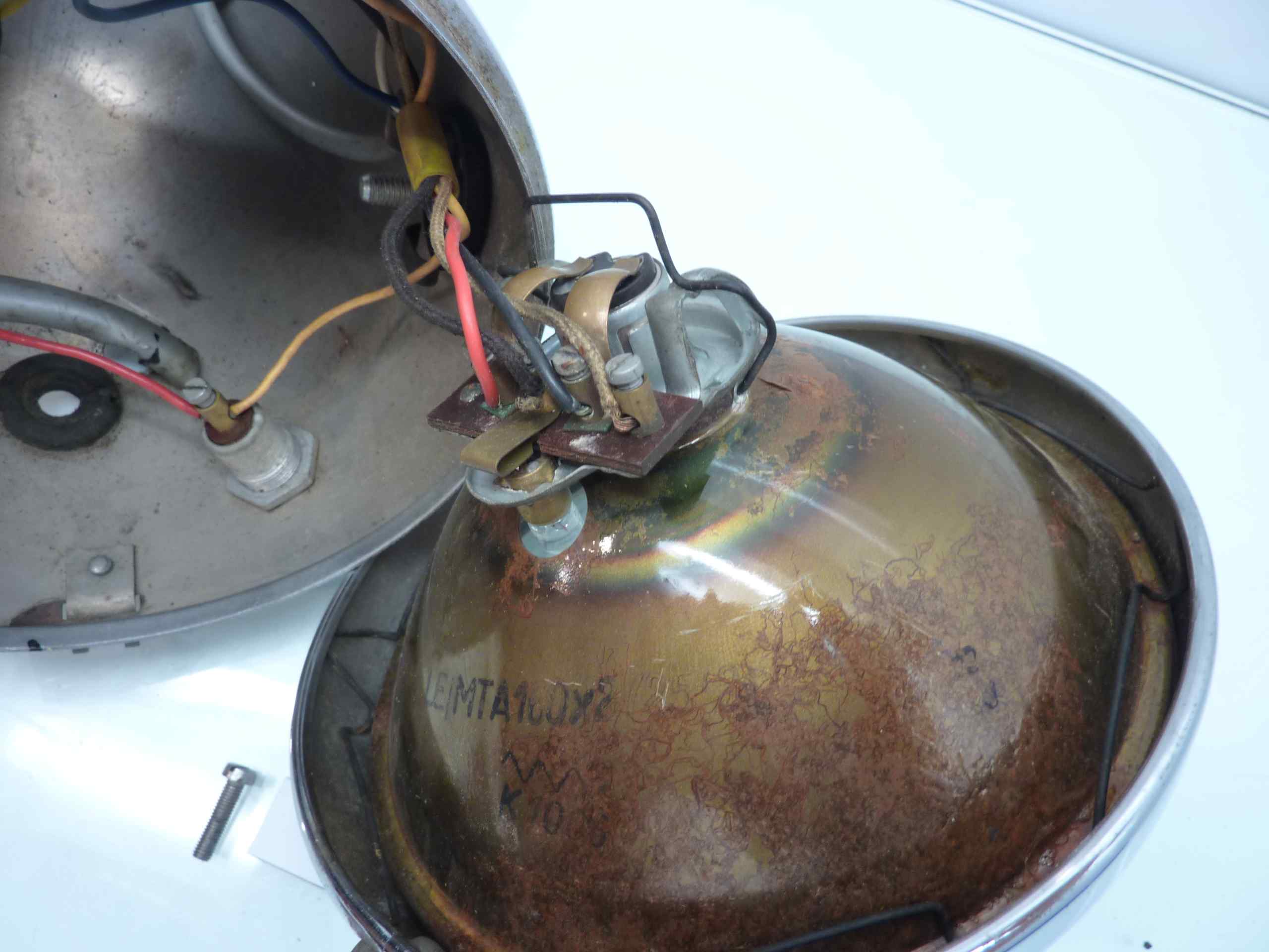 ADLER MB 200 250 Zundapp Maico NSU faro headlight Bosch Scheinwerfer - immagine 8