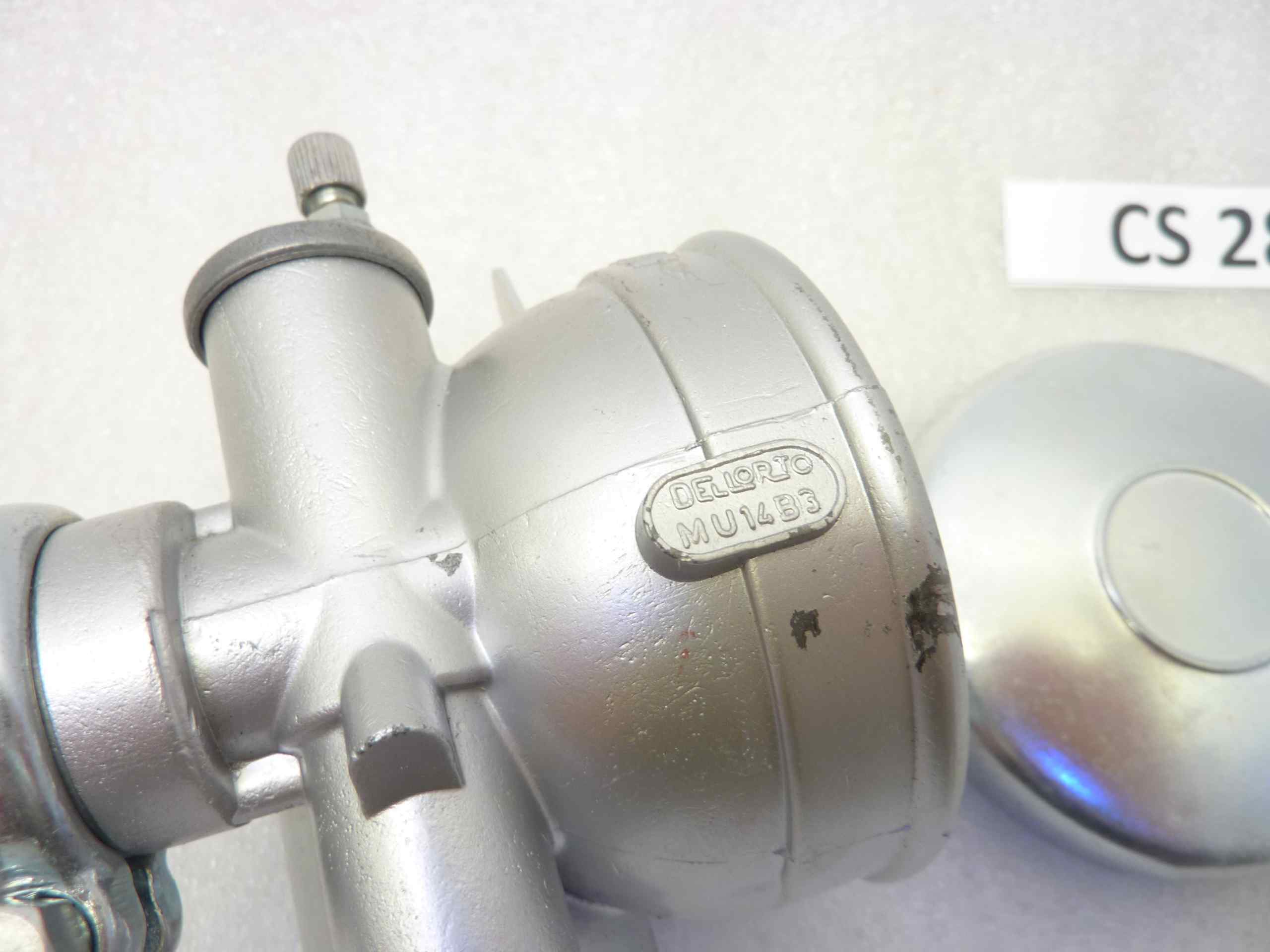Carburatore Dell'Orto MU 14 B3 Guzzi Cardellino nuovo fondo di magazzino - immagine 5