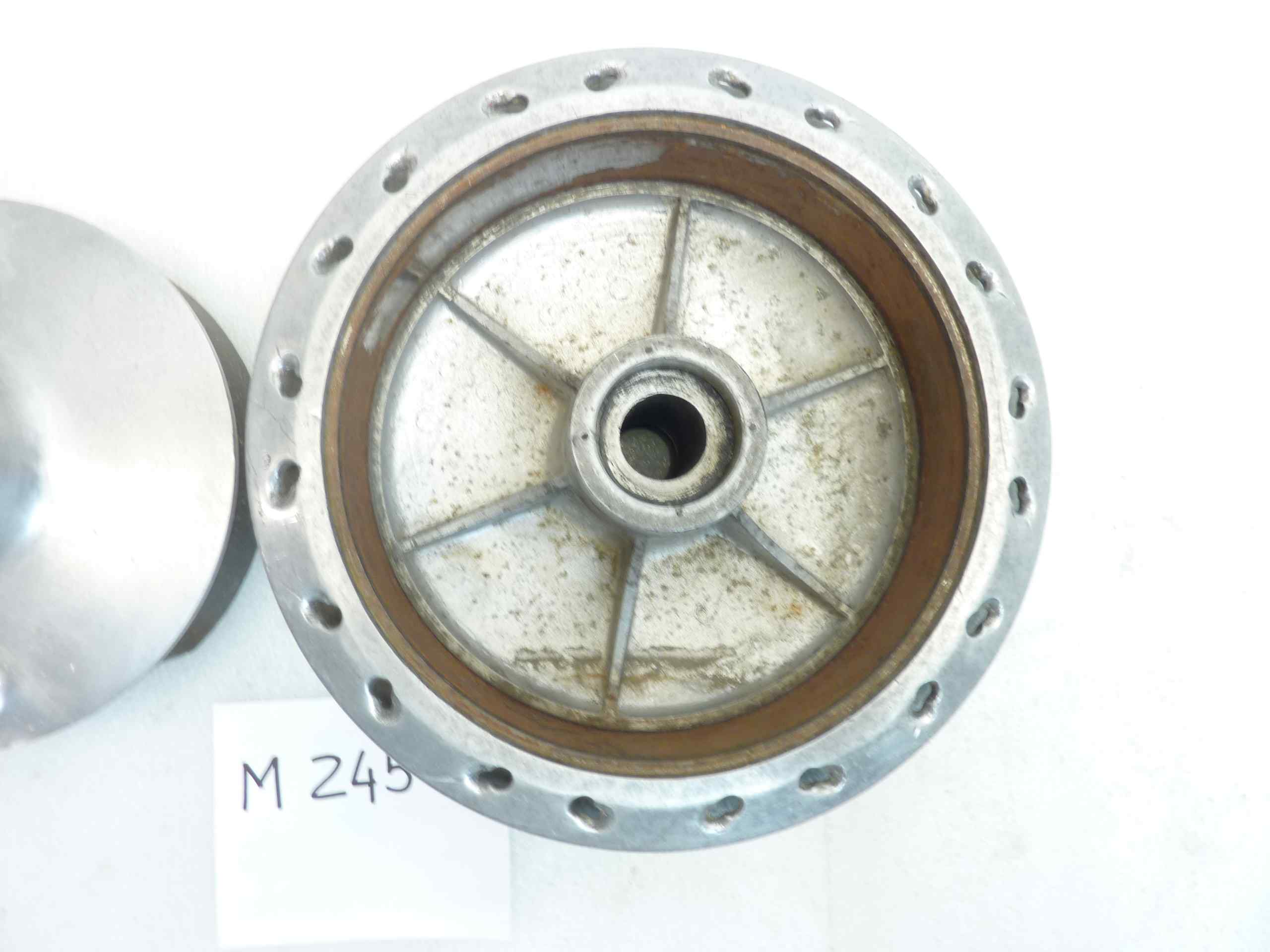 mozzo tamburo freno GILERA 500 SATURNO TELESCOPICO anteriore diam interno mozzo 185 mm - immagine 3