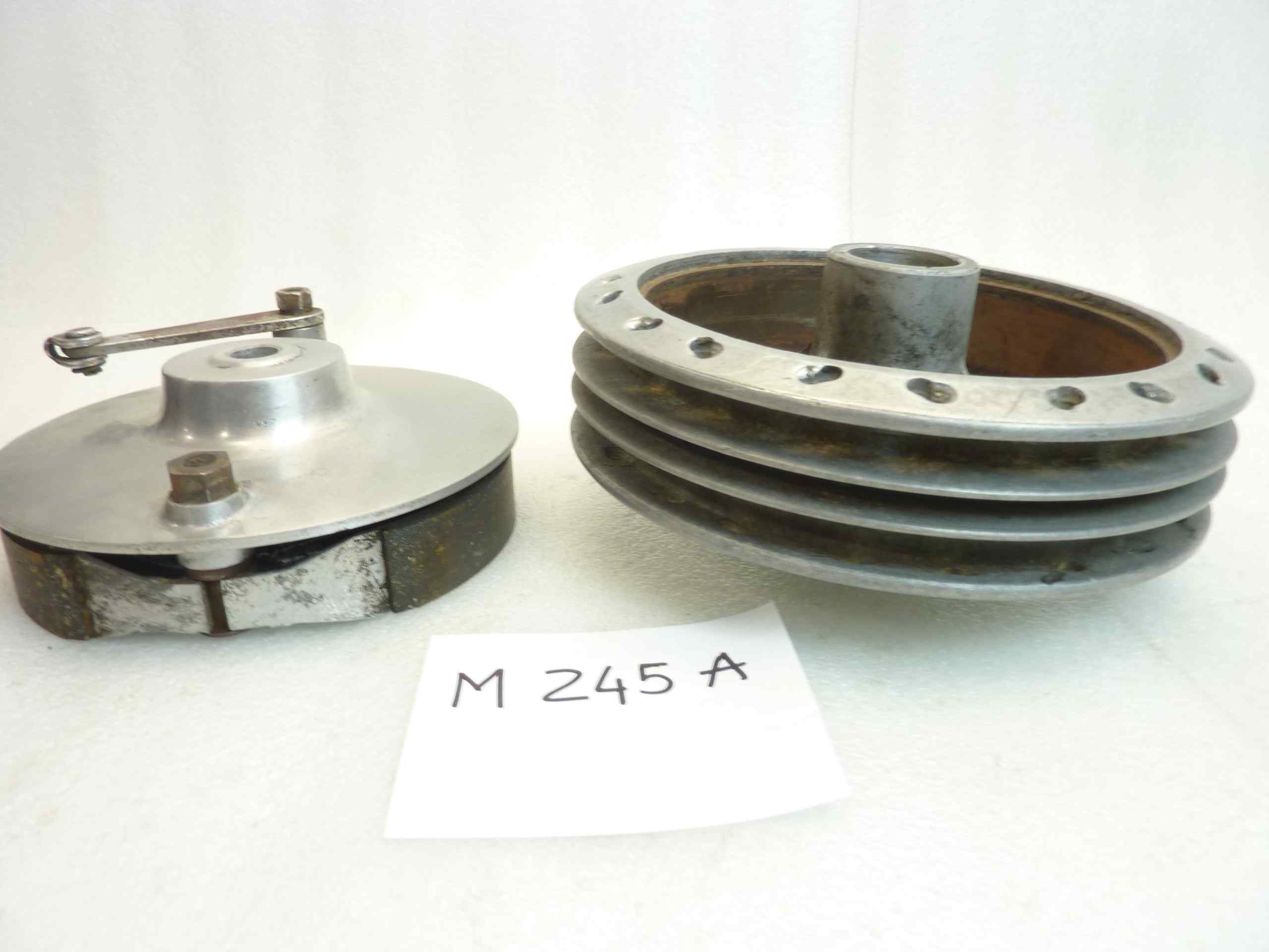 mozzo tamburo freno GILERA 500 SATURNO TELESCOPICO anteriore diam interno mozzo 185 mm - immagine 4