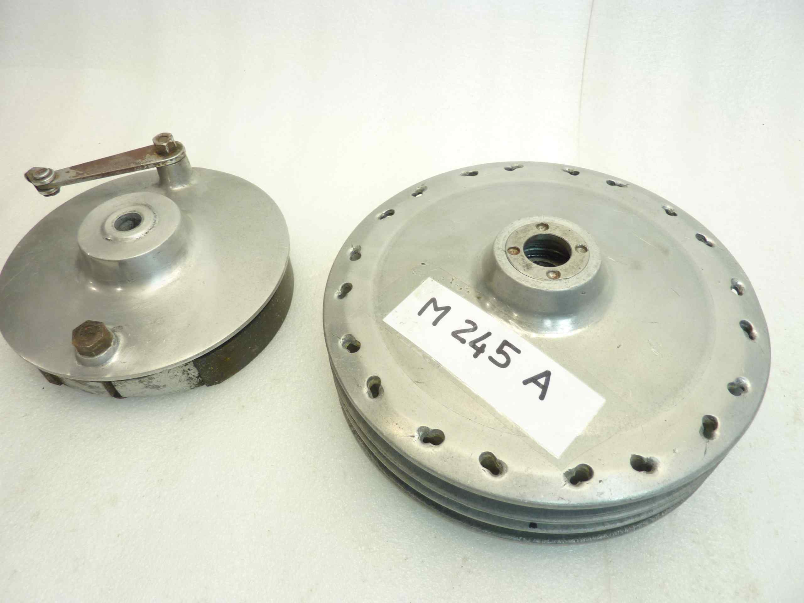 mozzo tamburo freno GILERA 500 SATURNO TELESCOPICO anteriore diam interno mozzo 185 mm - immagine 6