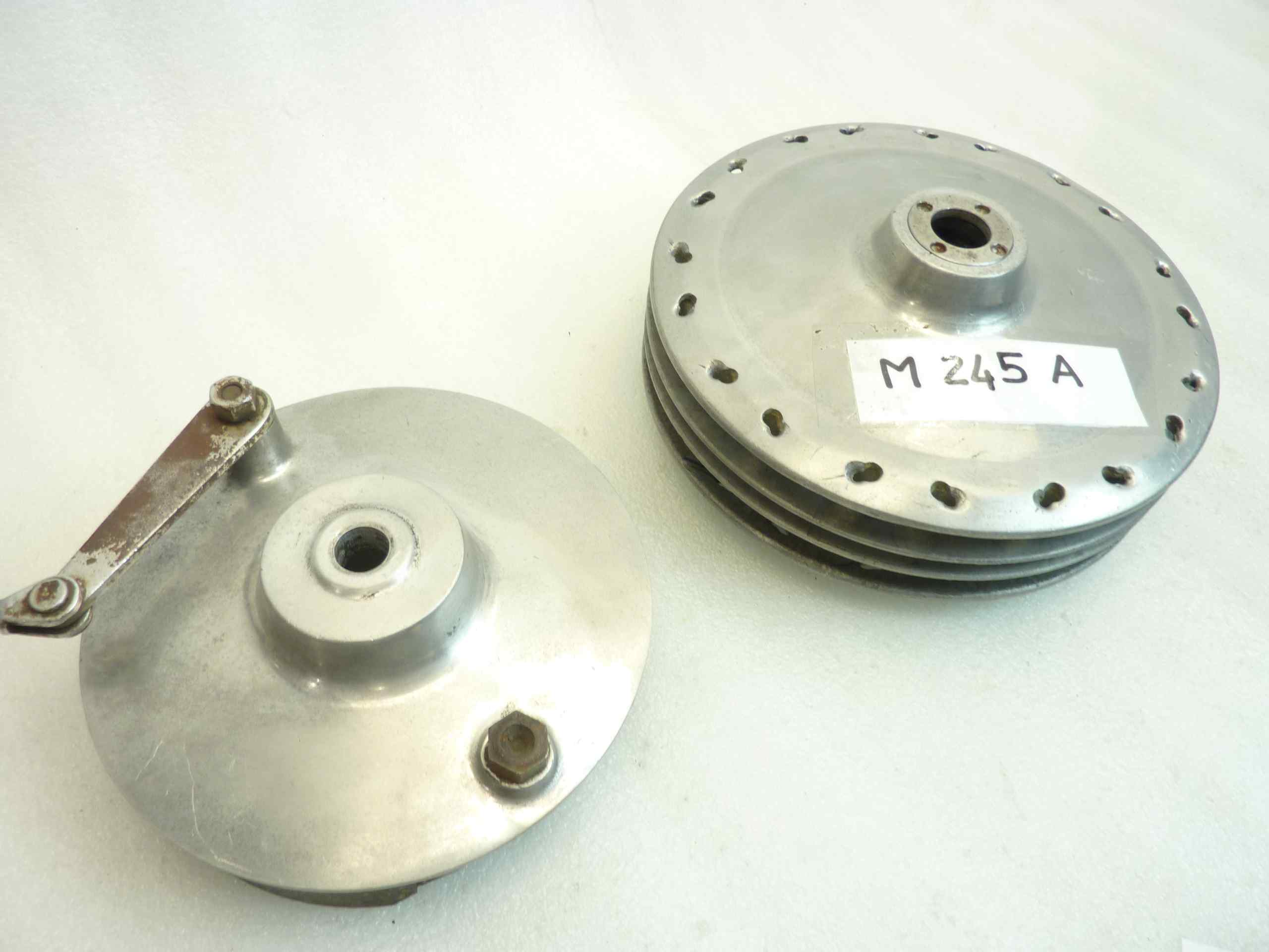 mozzo tamburo freno GILERA 500 SATURNO TELESCOPICO anteriore diam interno mozzo 185 mm - immagine 7
