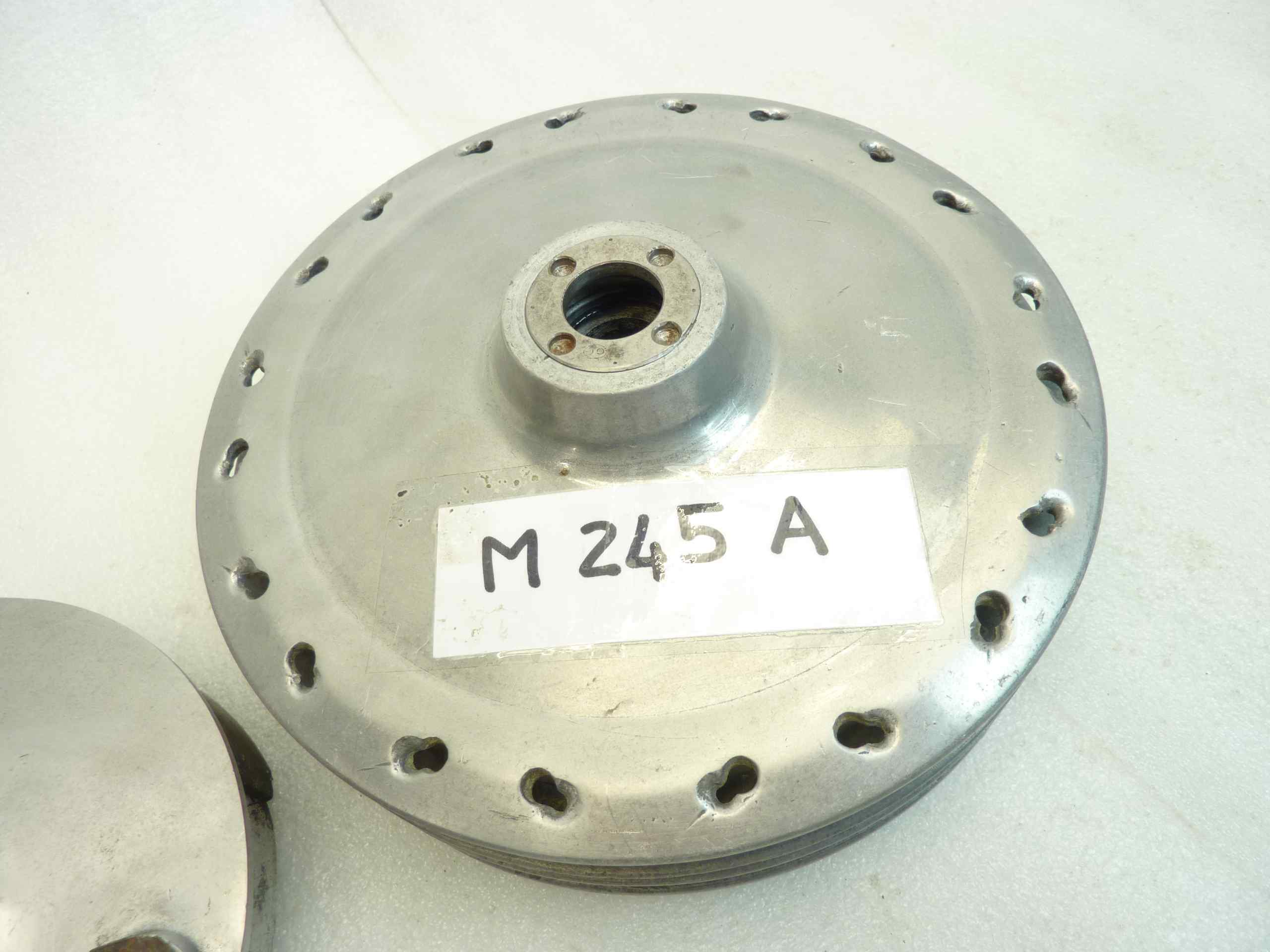 mozzo tamburo freno GILERA 500 SATURNO TELESCOPICO anteriore diam interno mozzo 185 mm - immagine 12