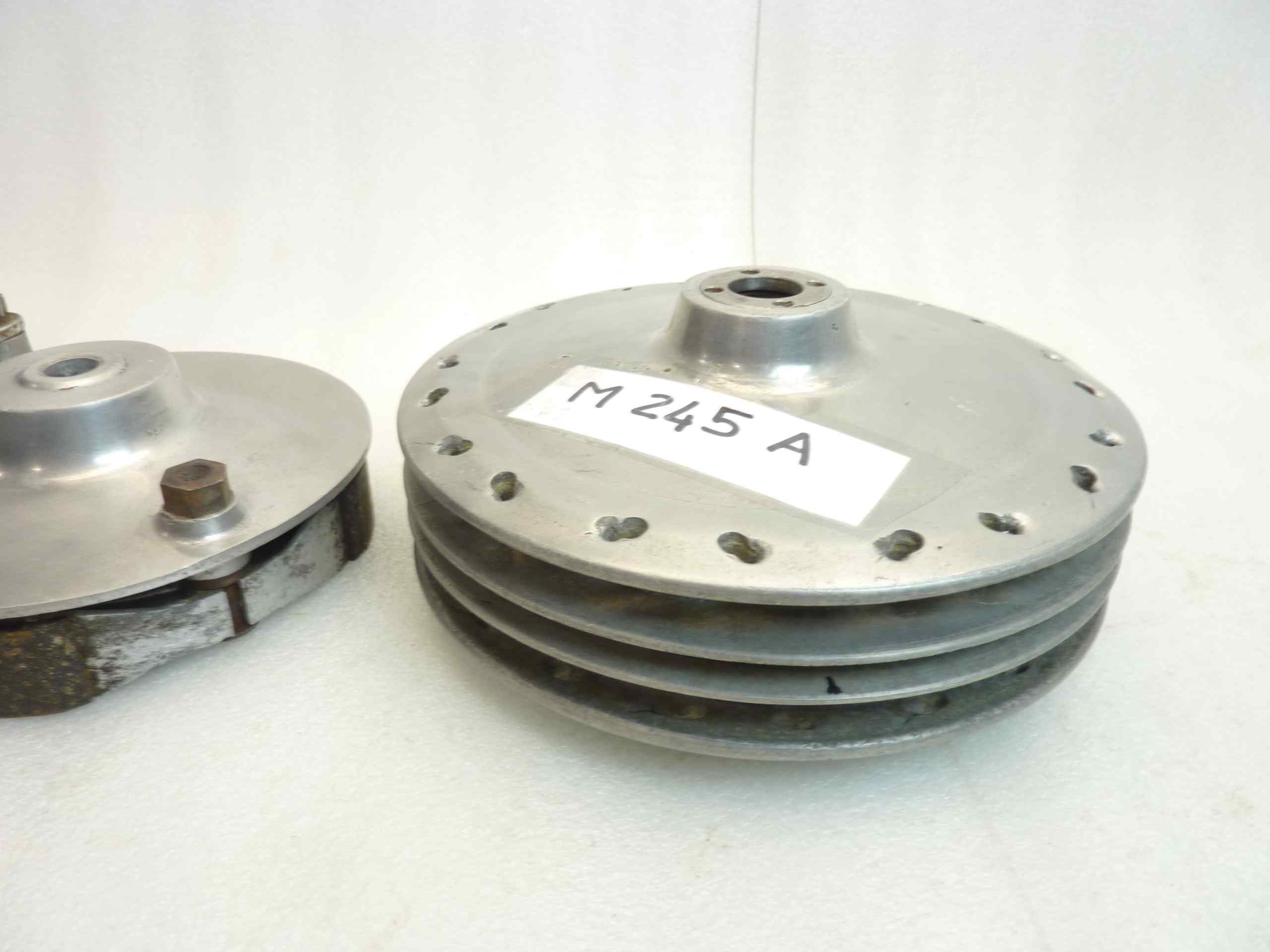 mozzo tamburo freno GILERA 500 SATURNO TELESCOPICO anteriore diam interno mozzo 185 mm - immagine 13