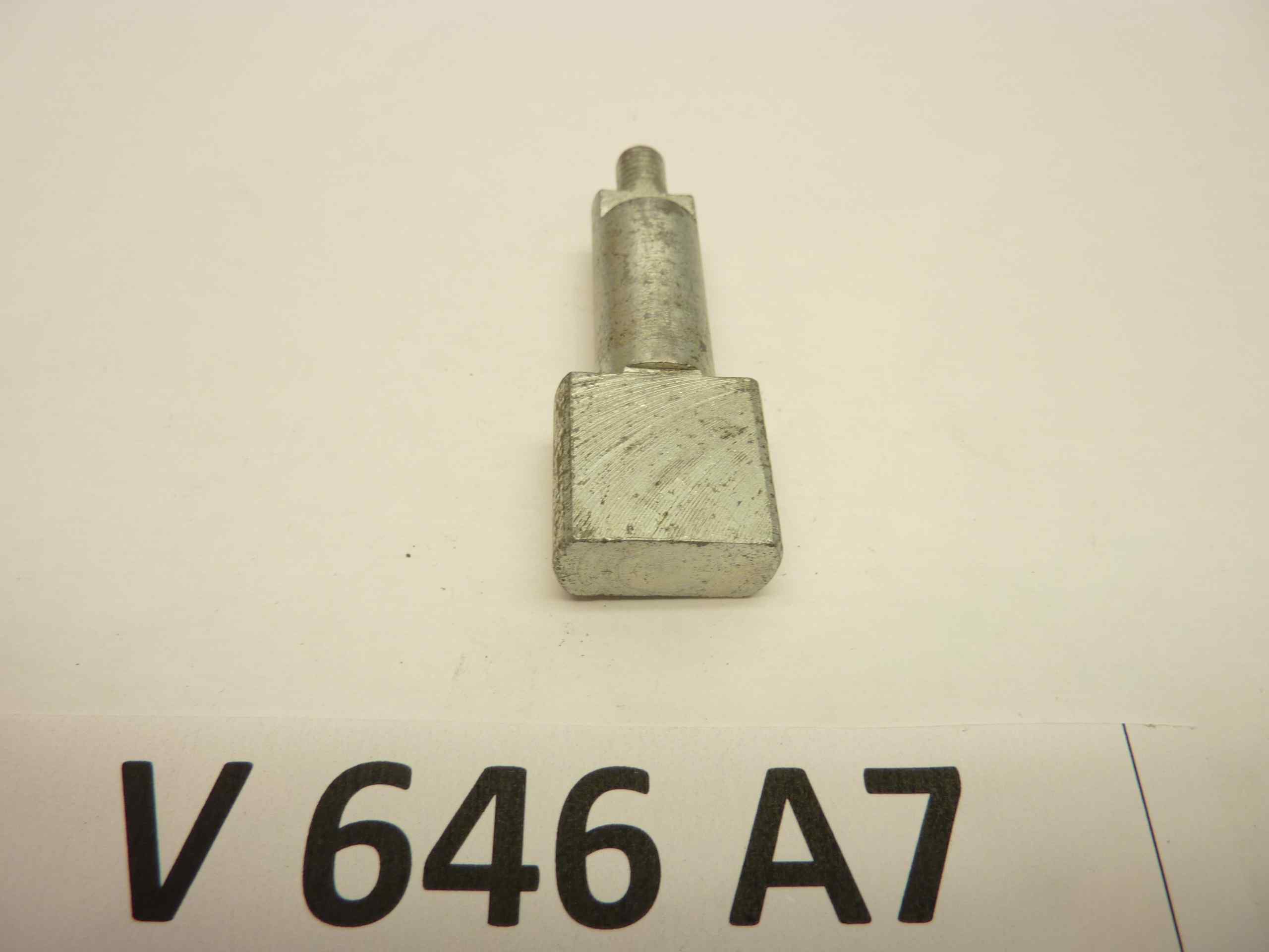 alberino camma ganasce freno vari modelli moto epoca lung to mm 55 - diam tondo 11,8 mm - diam filetto mm 5,8 - larg ganasce mm 18 - immagine 2