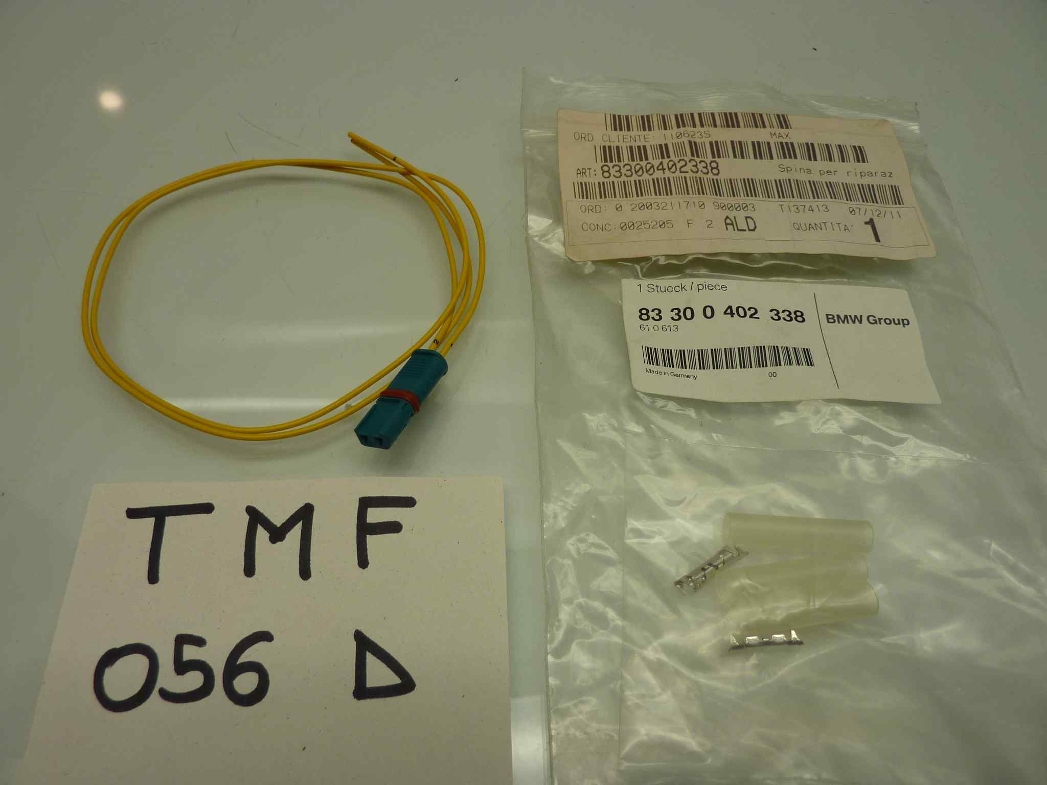 BMW F 800 S ST GT Cavo connettore spinotto cod 83300402388