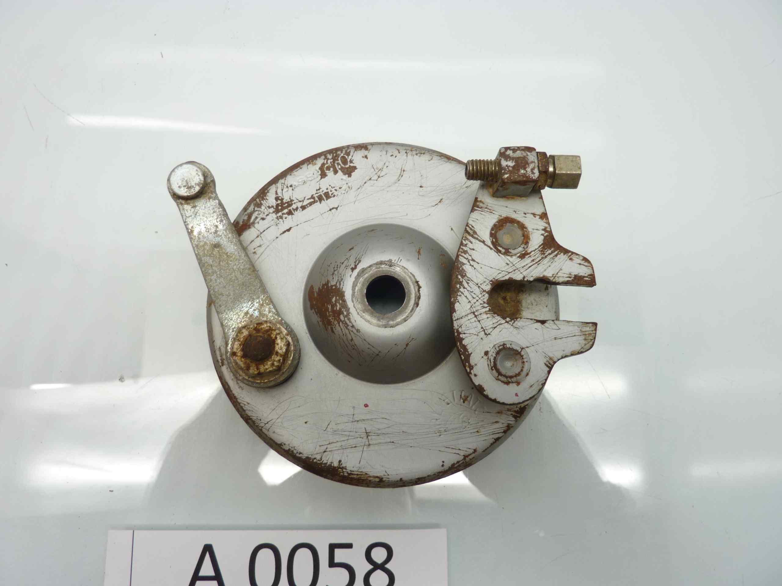 Motociclo Legnano L 109 63 Piatto porta ceppi freno anteriore