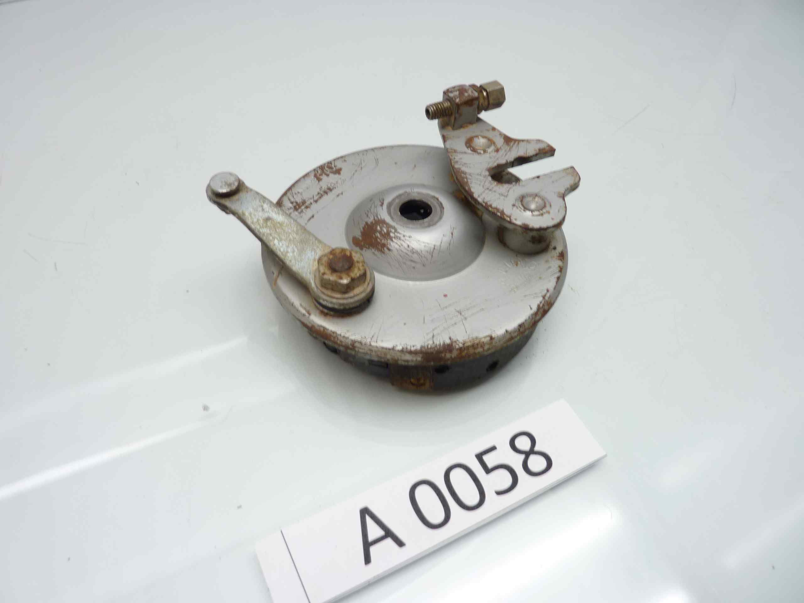 Motociclo Legnano L 109 63 Piatto porta ceppi freno anteriore - immagine 2
