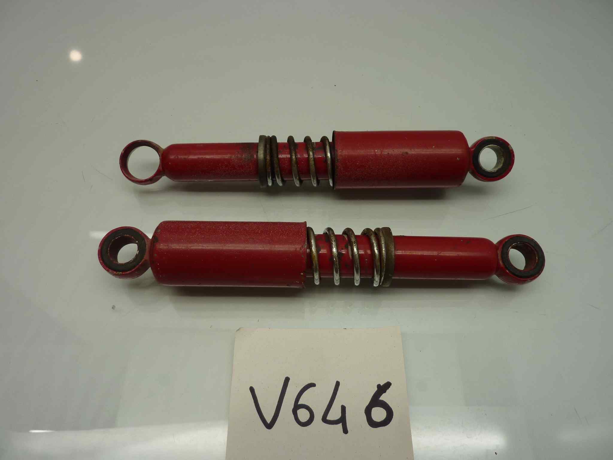 Moto Guzzi vari modelli coppia ammortizzatori posteriori interasse 220 mm - immagine 2