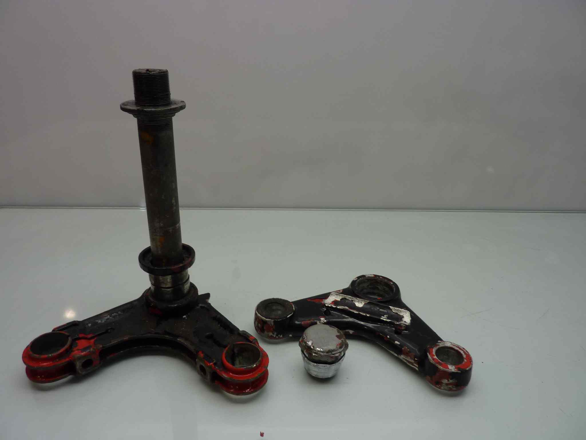 GILERA 98 124 150 piastra sterzo inferiore e superiore con canotto - immagine 5
