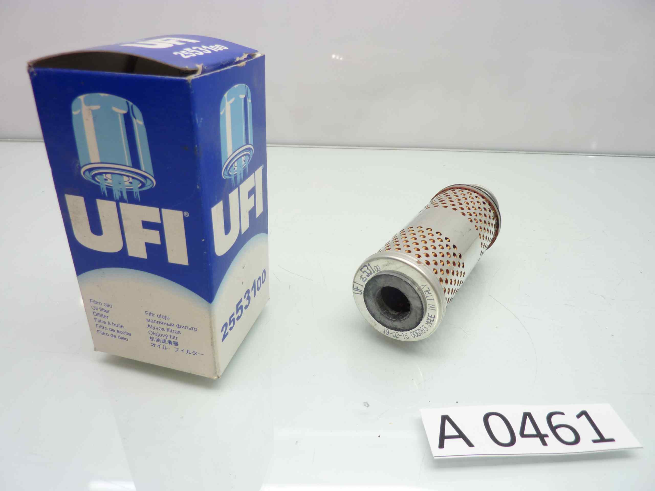 MOTO GUZZI V35 Filtro olio UFI 2553100 - immagine 2