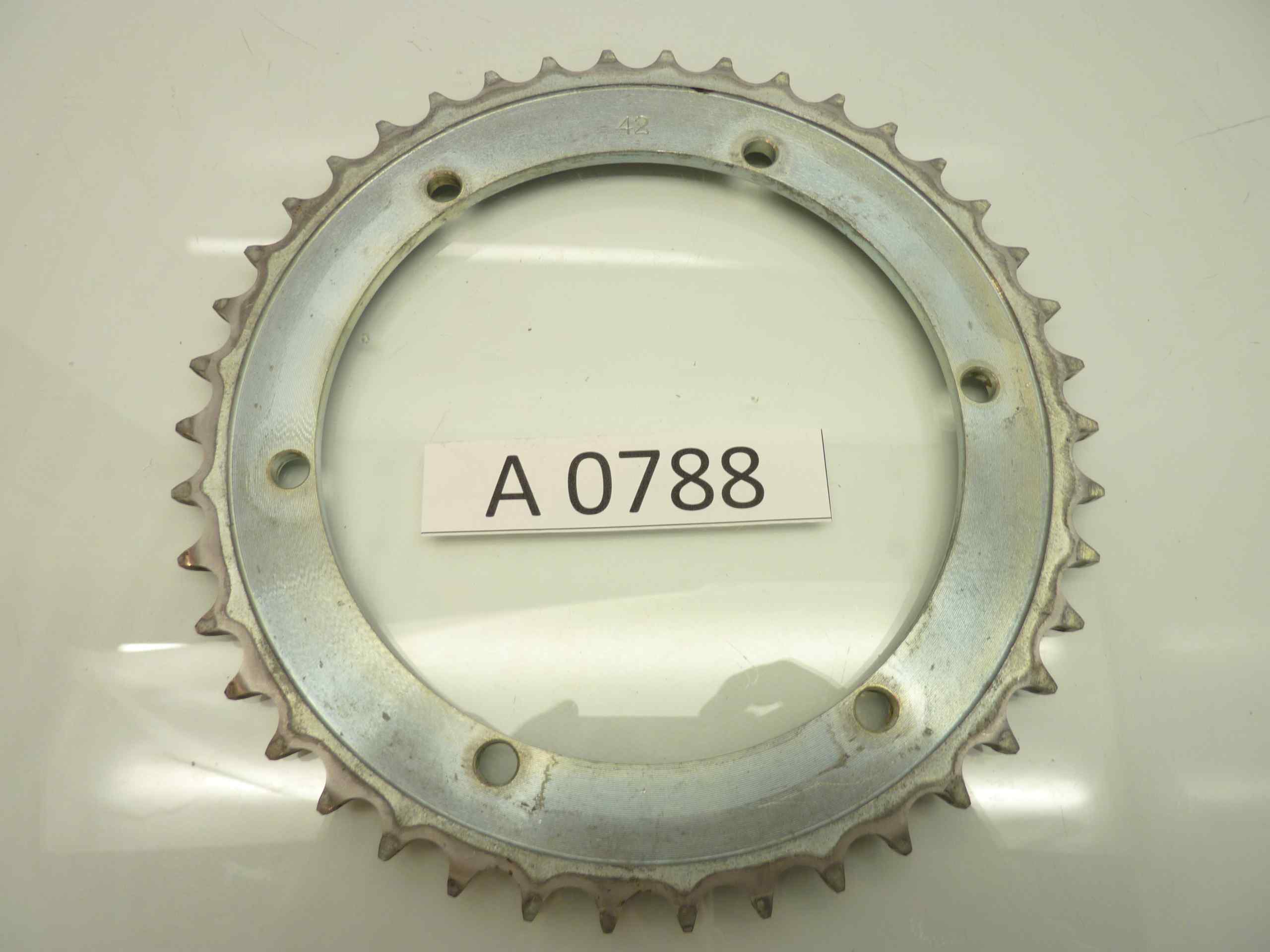 Corona 42 denti interasse fori 165 mm diam int 152 mm